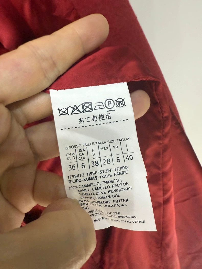 Max Mara Max Mara Red bathrobe coat Size L / US 10 / IT 46 - 3 Thumbnail
