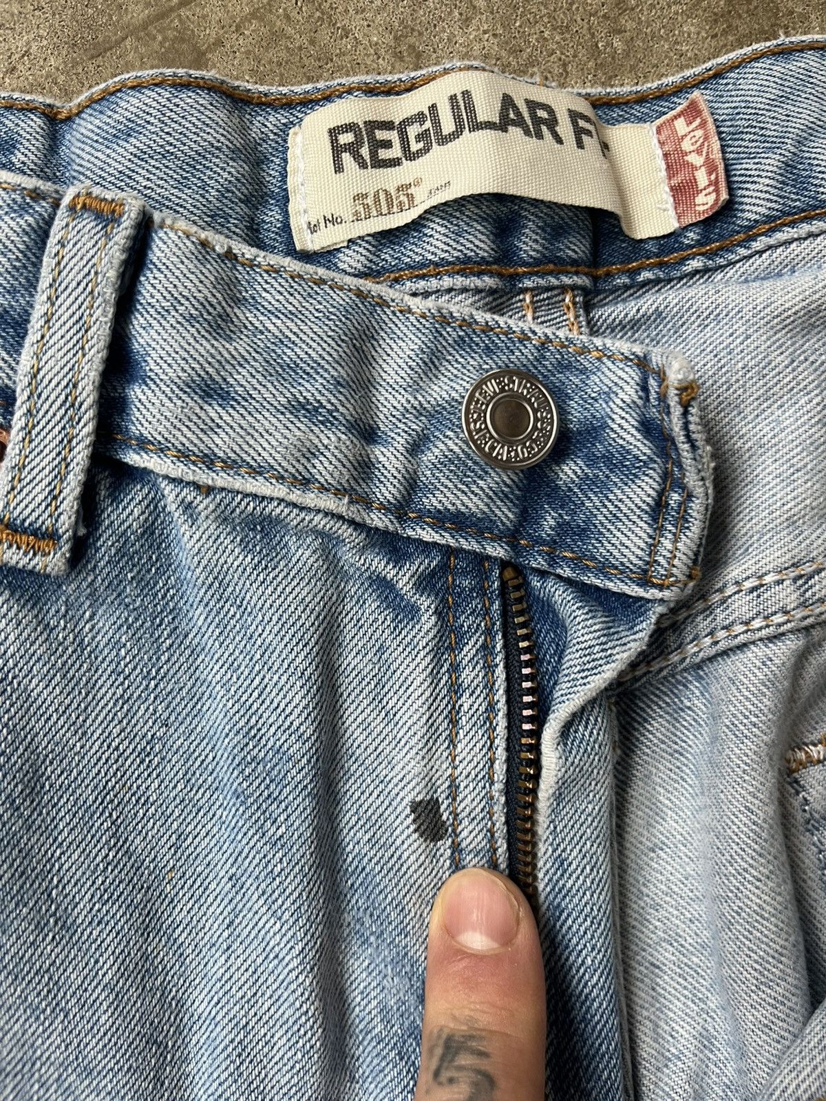 Levi's Baggy Y2K Levi’s Jeans Size US 30 / EU 46 - 5 Thumbnail