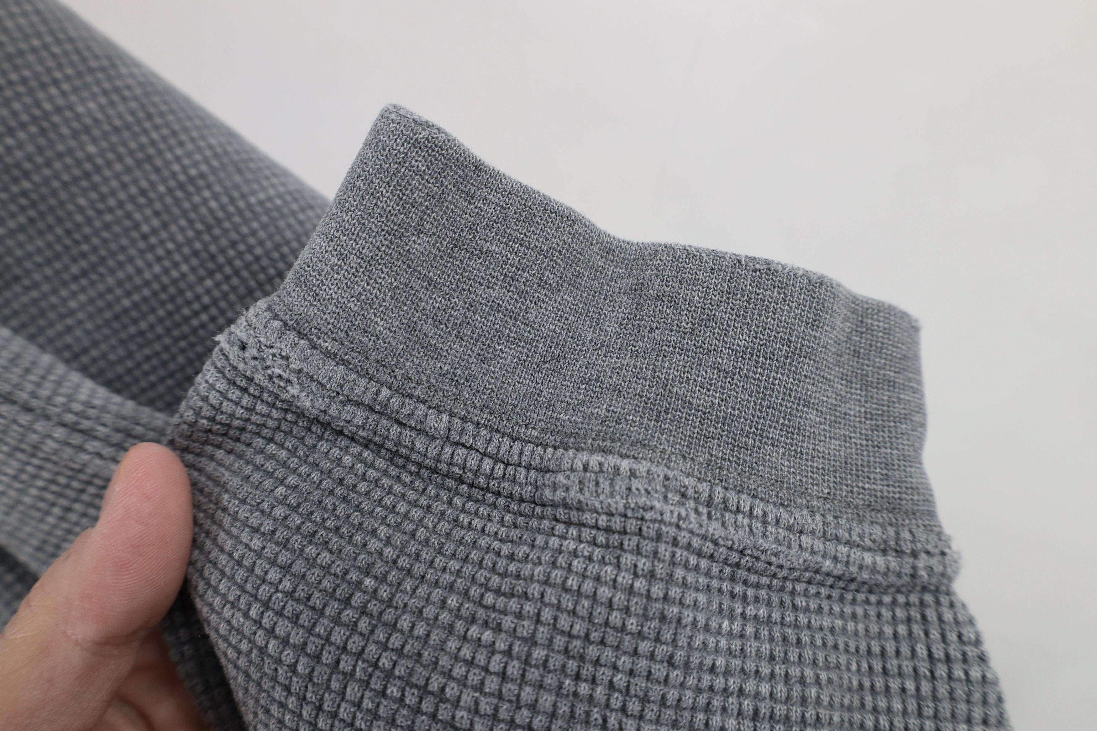 Eddie Bauer × Vintage Vintage 90s Eddie Bauer Waffle Knit Long Sleeve T-Shirt Size US L / EU 52-54 / 3 - 5 Thumbnail