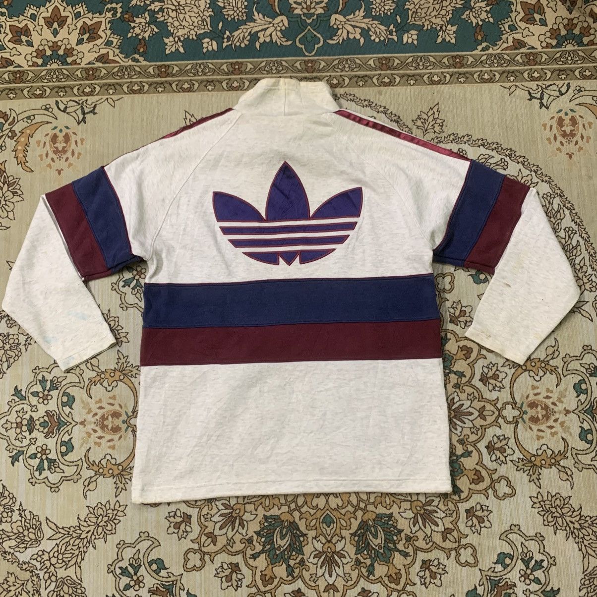 Adidas VINTAGE ADIDAS SWEATSHIRTS 90s BIG LOGO Size US M / EU 48-50 / 2 - 1 Thumbnail