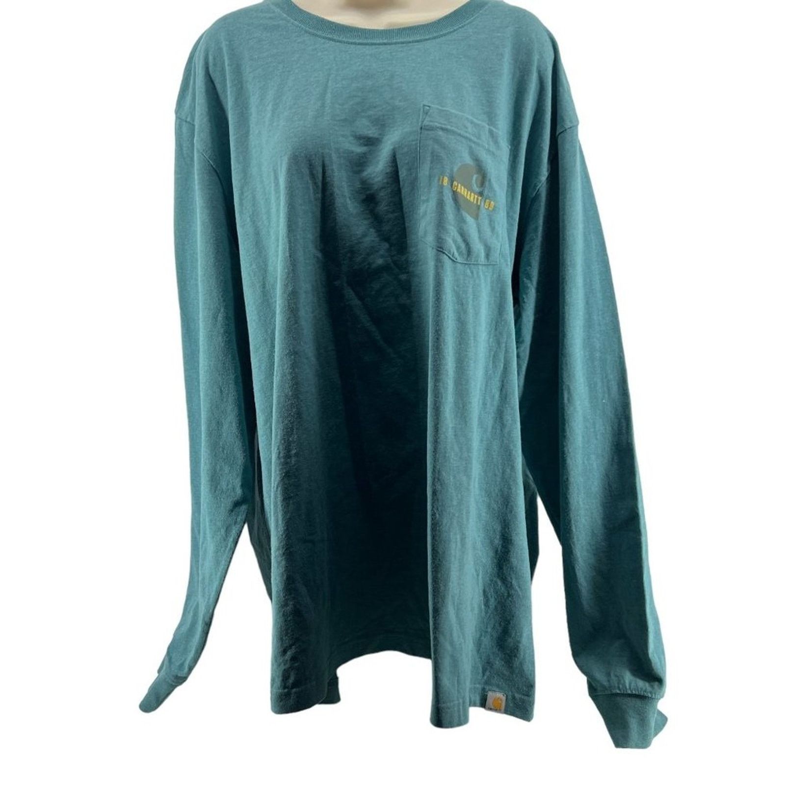 Carhartt Carhartt Shirt Mens Graphic Tee Long Sleeve Pullover 2XL Size US XXL / EU 58 / 5 - 1 Thumbnail