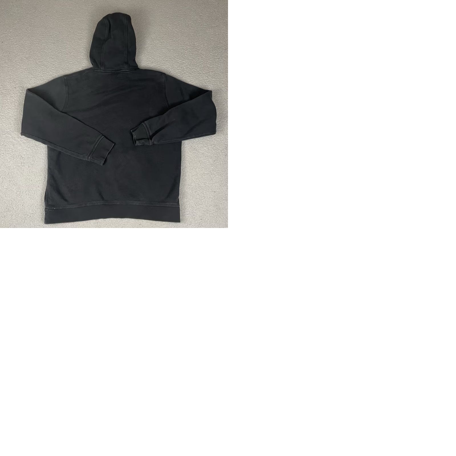 Nike VINTAGE Nike Sweatshirt Adult M Black Neon Spell Out Swoosh Distressed Rare Hoodie Pullover Crew Neck Long Sleeve Size US M / EU 48-50 / 2 - 9 Thumbnail