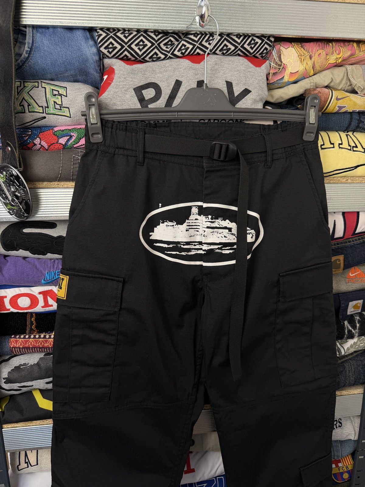 Corteiz Corteiz Cargo Pants Big Logo Size US 32 / EU 48 - 3 Thumbnail