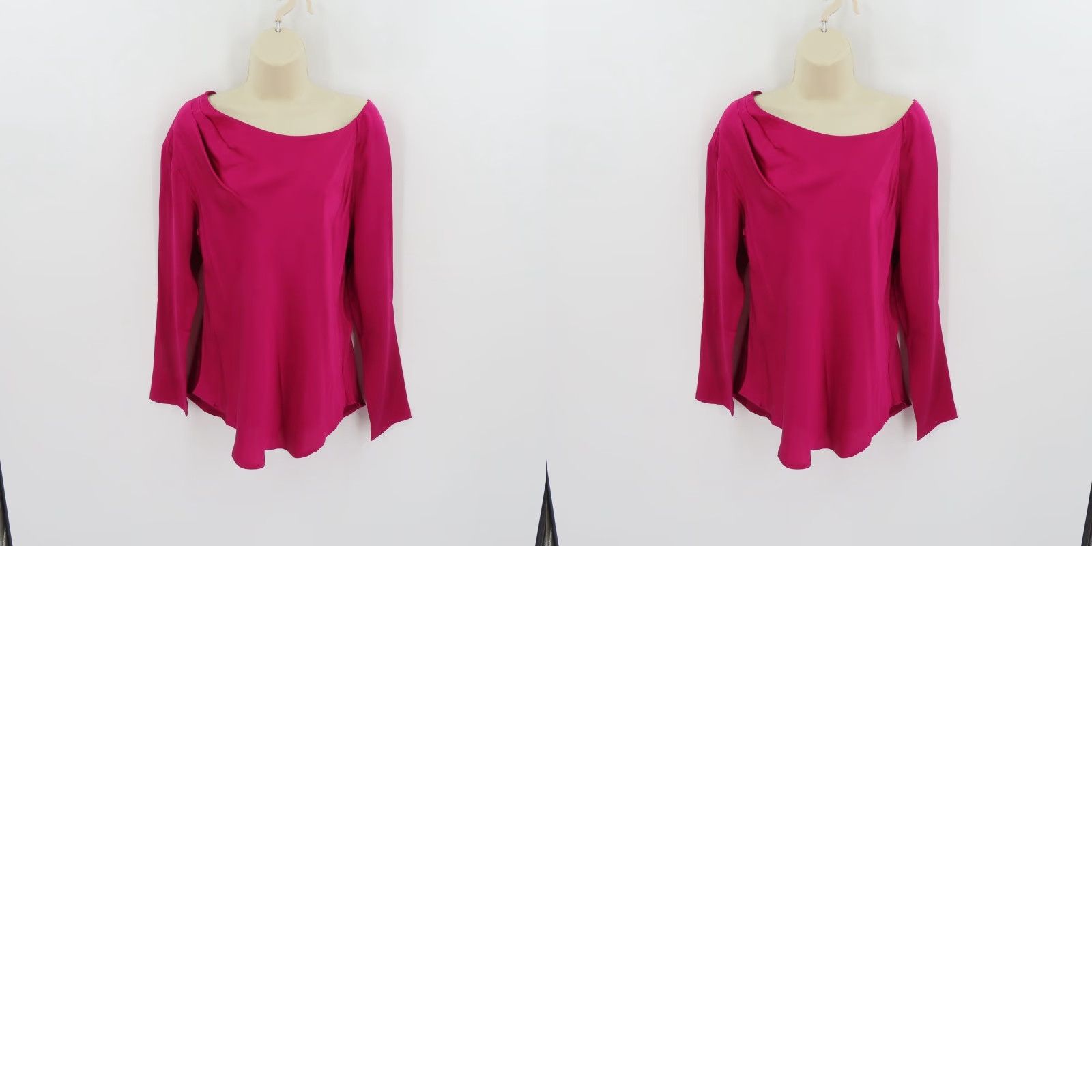 Vintage Sundance Blouse Shirt Solid Pink Silk Long Sleeve Pullover Top Women M Size M / US 6-8 / IT 42-44 - 8 Thumbnail