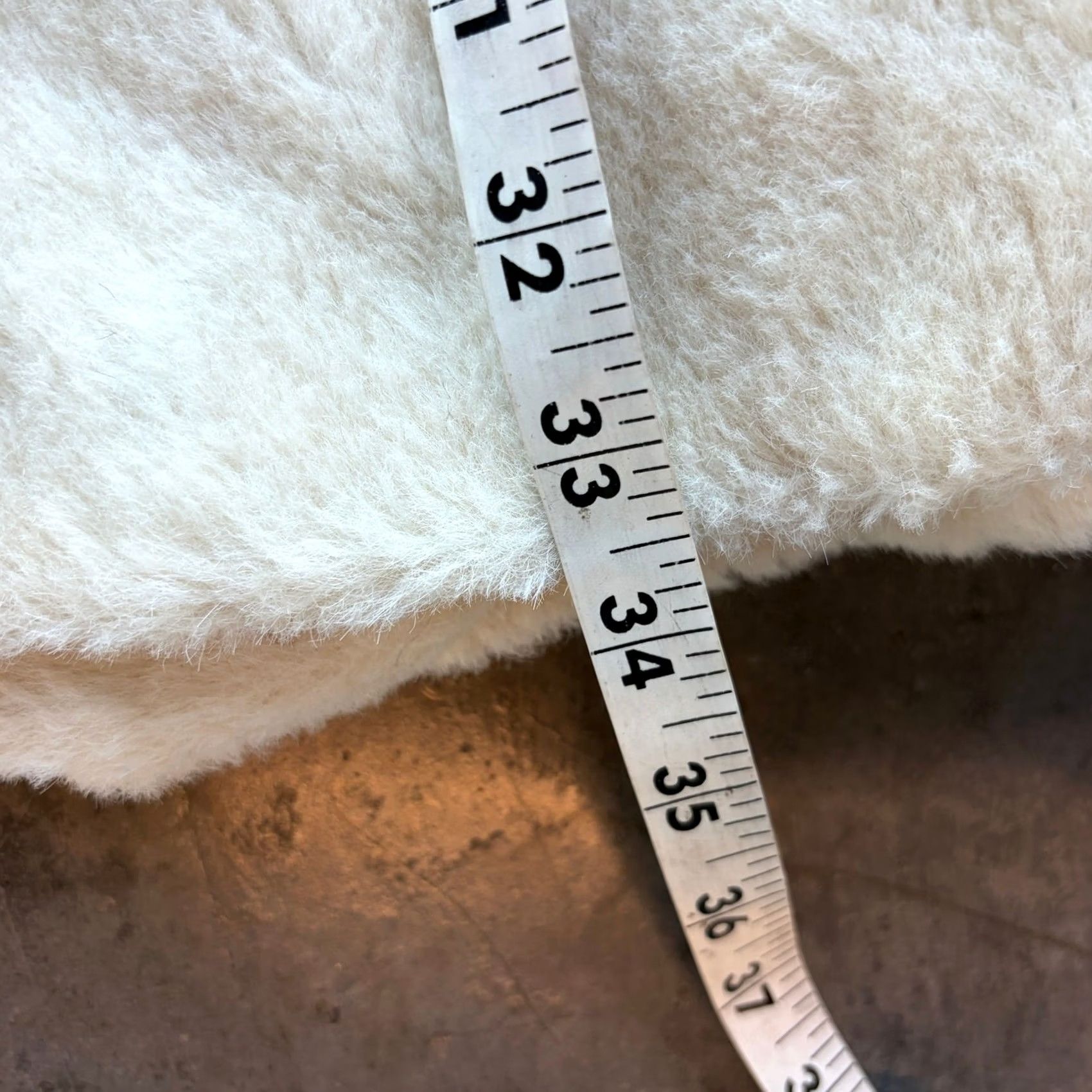 Vintage VINTAGE Alpaca Mohair Fur White Longline Hooded Button Front Women Coat 12/L Women Coat Size XL / US 12-14 / IT 48-50 - 5 Thumbnail