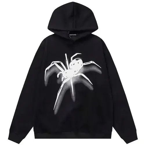 High Sport × Japanese Brand Y2K hoodie sweatshirt hip-hop Gothic Harajuku style pullover Size US L / EU 52-54 / 3 - 4 Thumbnail
