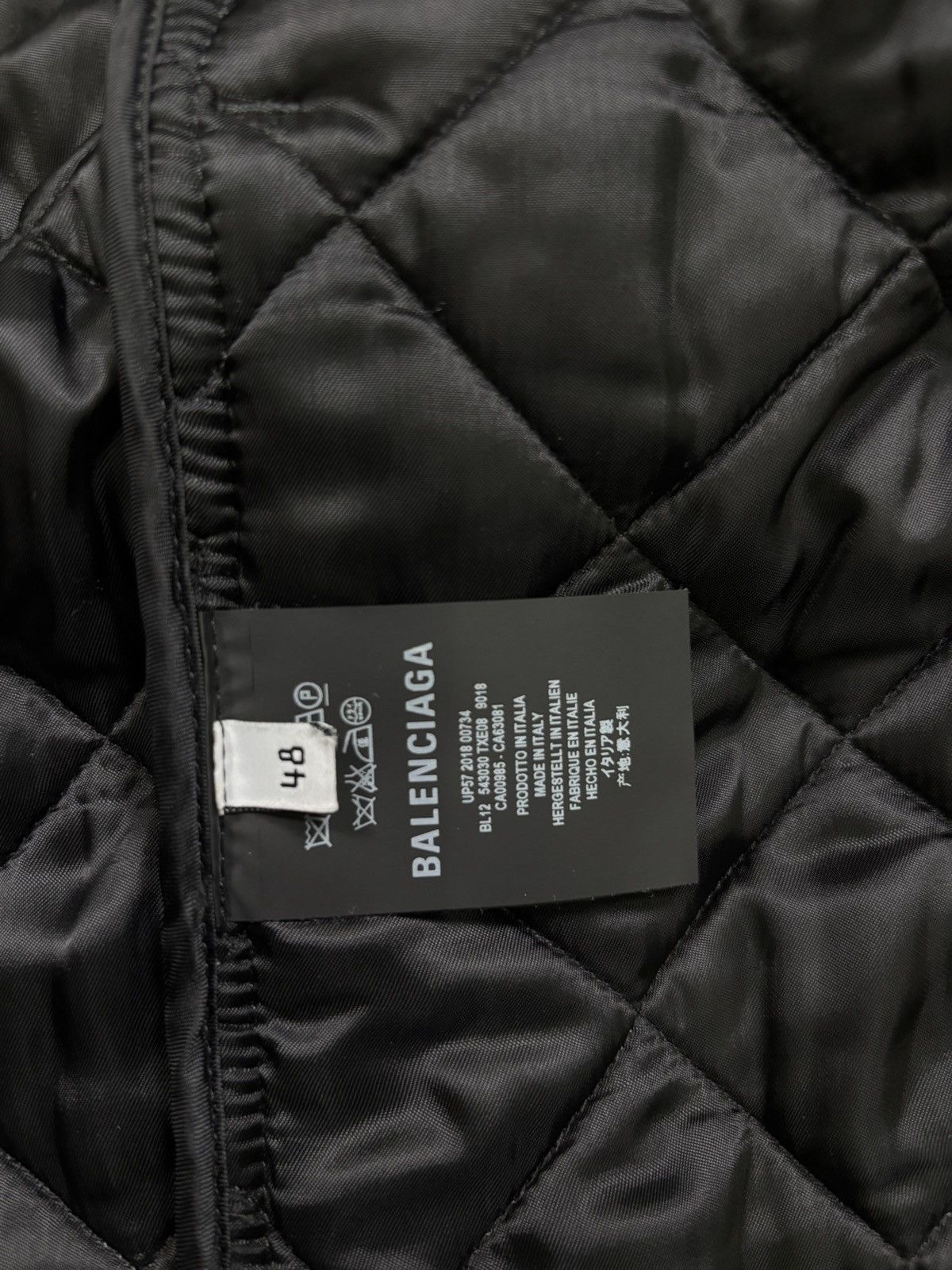 Balenciaga Balenciaga Padded Denim Hooded Gilet Jacket (2018) Size US M / EU 48-50 / 2 - 12 Thumbnail