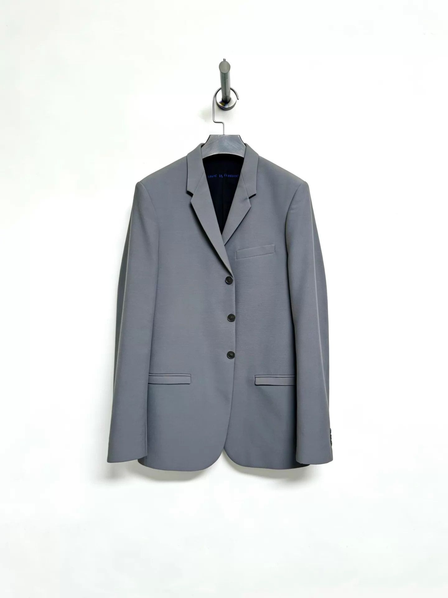 Lemaire LEMAIRE 2001SS Minimalist Neutral Wool Blazer Size US M / EU 48-50 / 2 - 1 Thumbnail