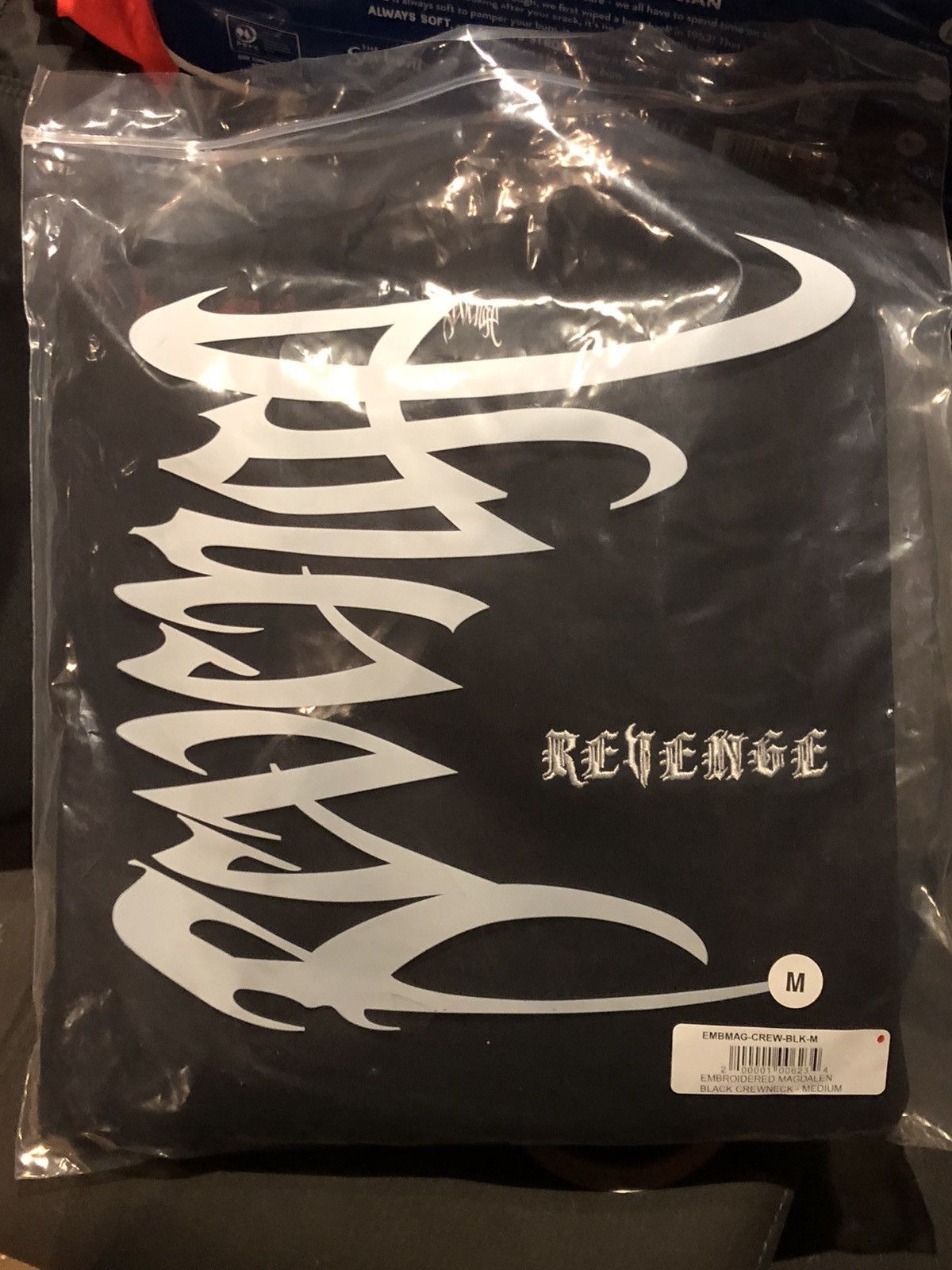 Revenge Revenge embroidered magdalen crewneck Size US M / EU 48-50 / 2 - 4 Thumbnail