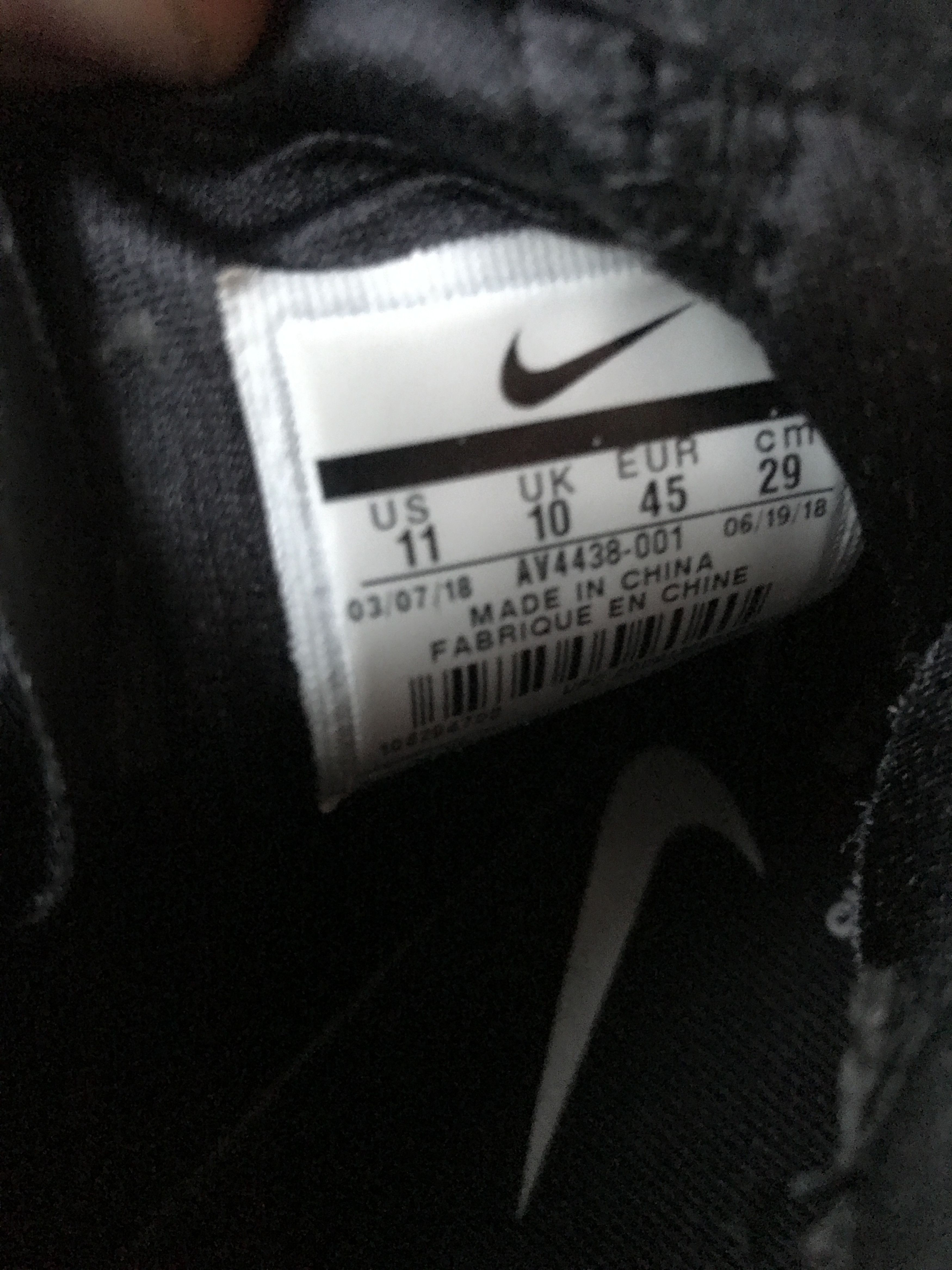 Comme des Garcons × Nike Comme Des Garçons X Nike Air Mowabb Size US 11 / EU 44 - 12 Thumbnail