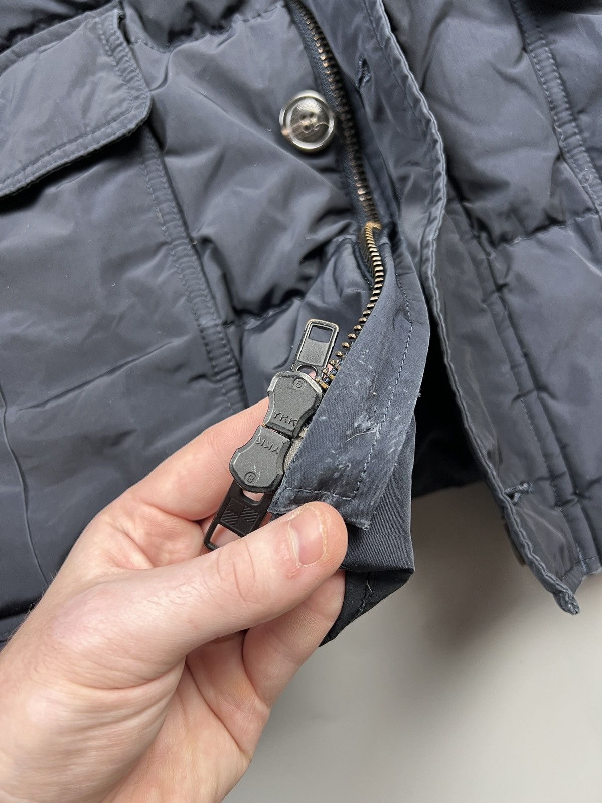 Woolrich Woolen Mills Woolrich Nylon Down Coat (Y0628) Size US XXL / EU 58 / 5 - 11 Thumbnail