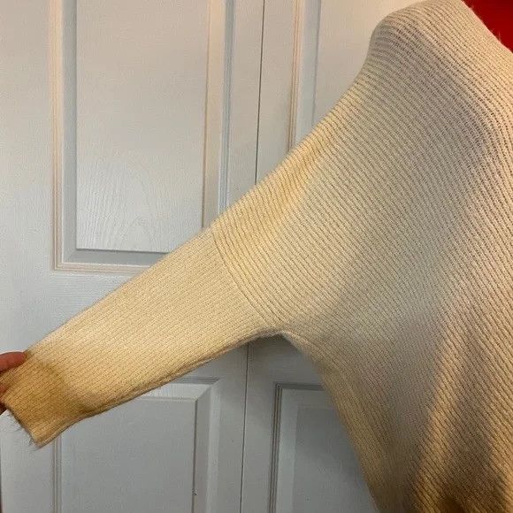 Lulus Emerson Cream Dolman Sleeve Sweater by Lulus size L Size L / US 10 / IT 46 - 5 Thumbnail