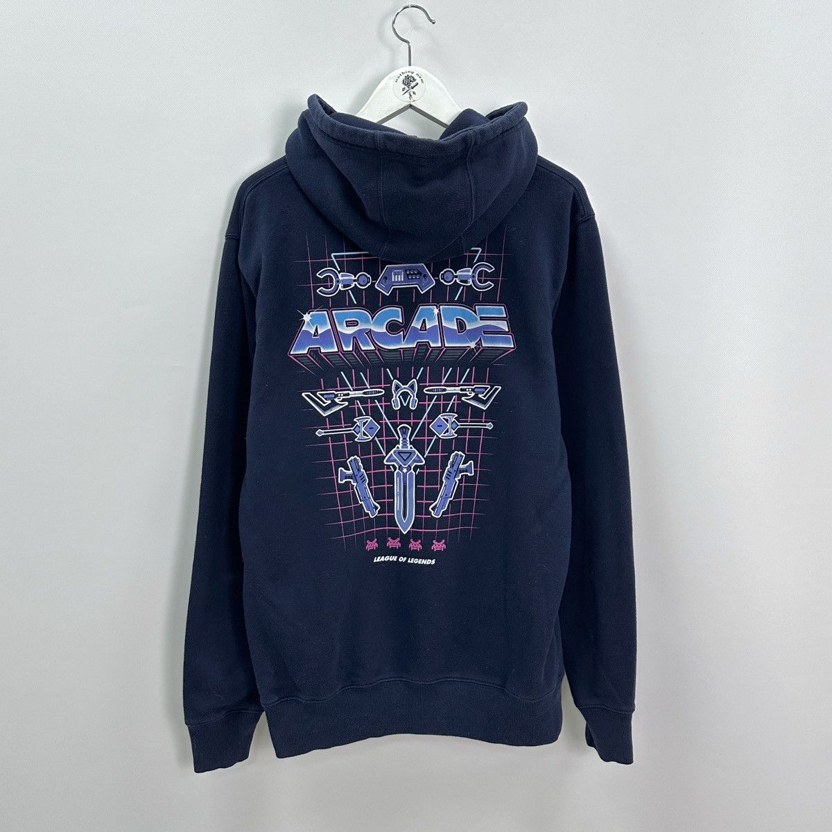 The Game Vintage 00s League of Legends Arcade Riot Games hoodie y2k Size US M / EU 48-50 / 2 - 1 Thumbnail
