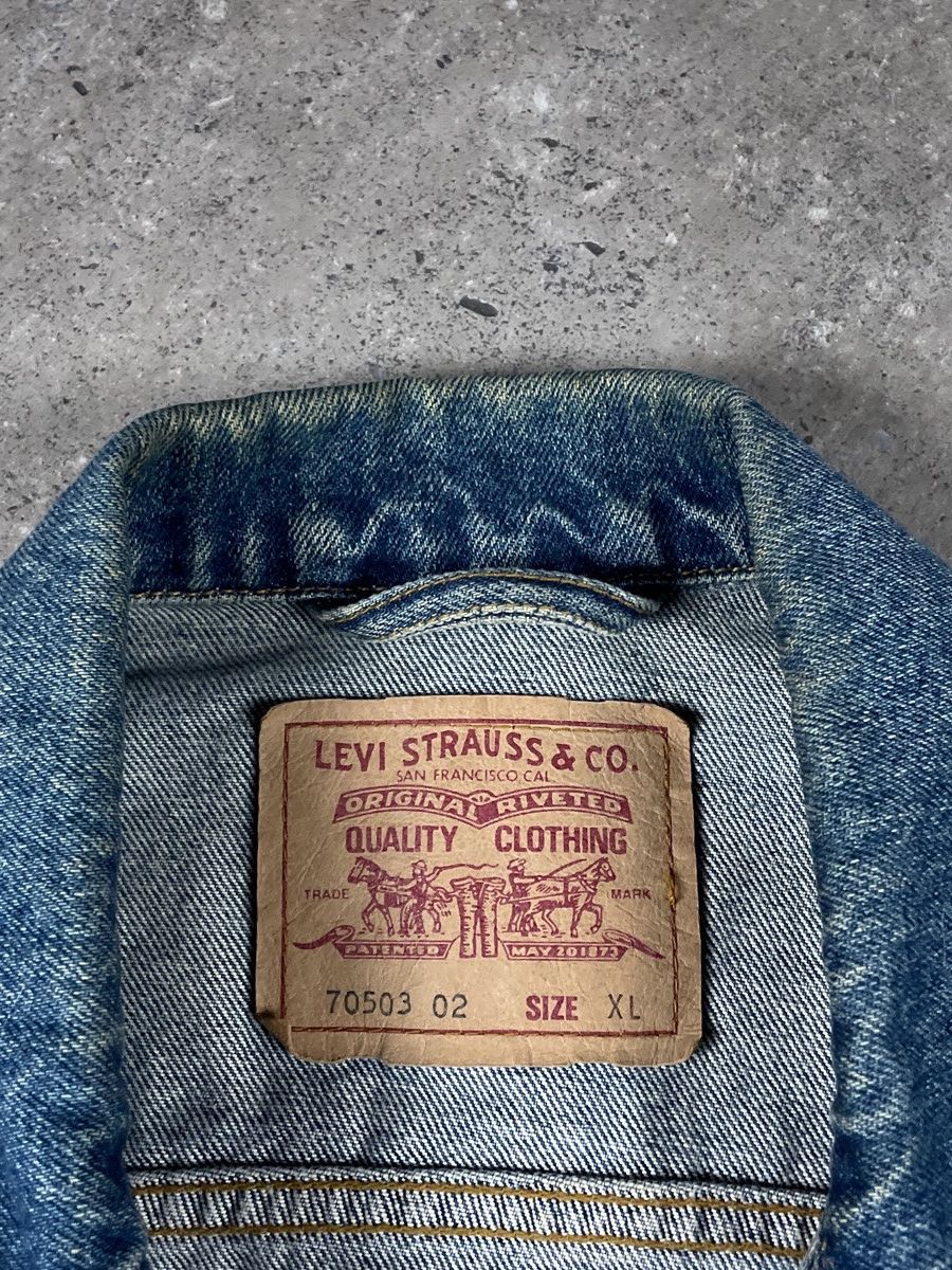 Levi's 90s Levi’s denim jacket jeans vintage retro Size US XL / EU 56 / 4 - 6 Thumbnail