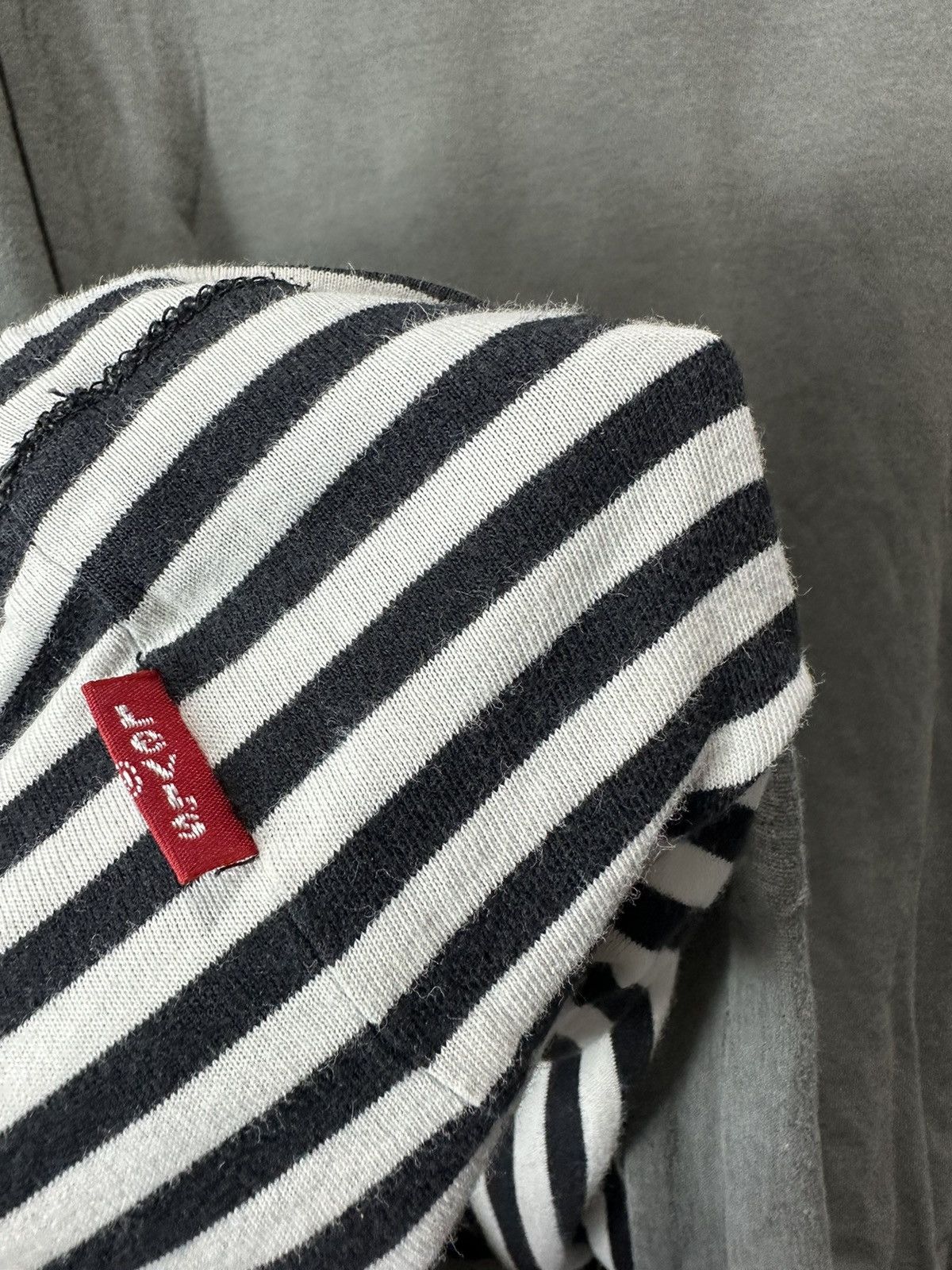 Levi's Vintage Clothing Levi Strauss & Co. SPIDER REVERSIBLE STRIPE LONG SLEEVE TEE Size US L / EU 52-54 / 3 - 11 Thumbnail