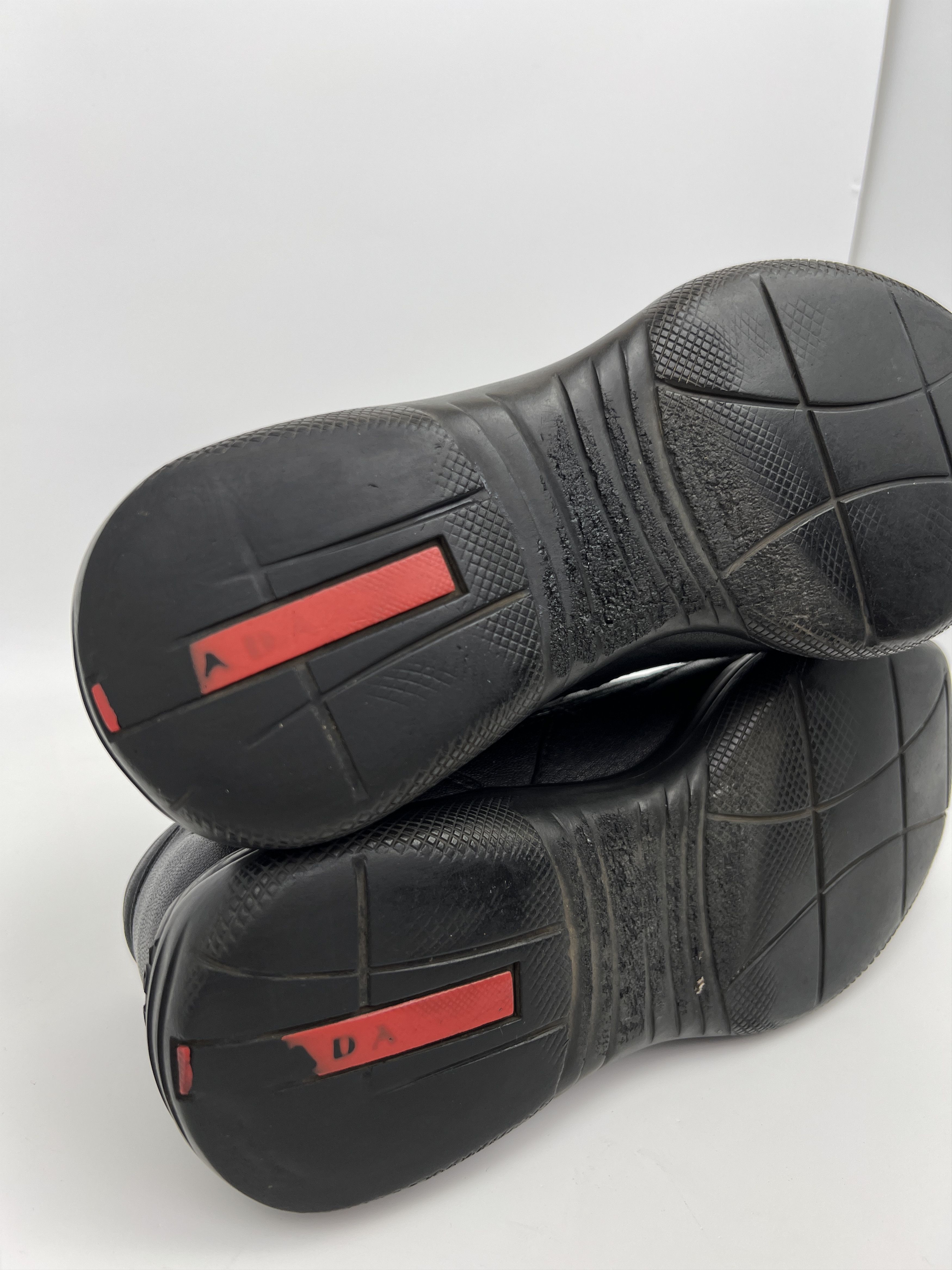 Prada Vintage Prada Americas Style Low Leather Sneakers Size US 8.5 / EU 41-42 - 8 Thumbnail