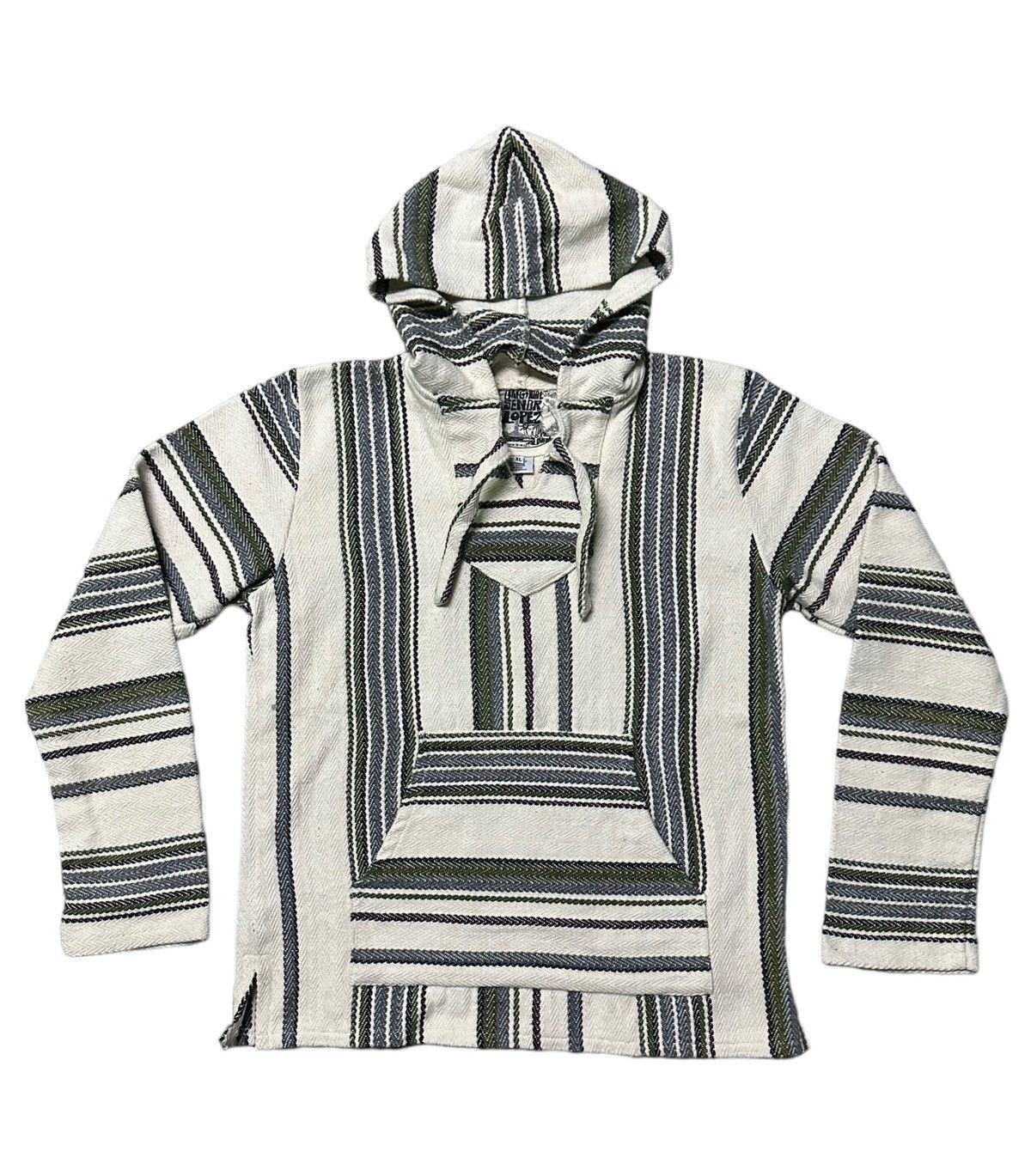 Baja East × Mexicana × Vintage Mexican baja hoodie Size US XL / EU 56 / 4 - 2 Thumbnail