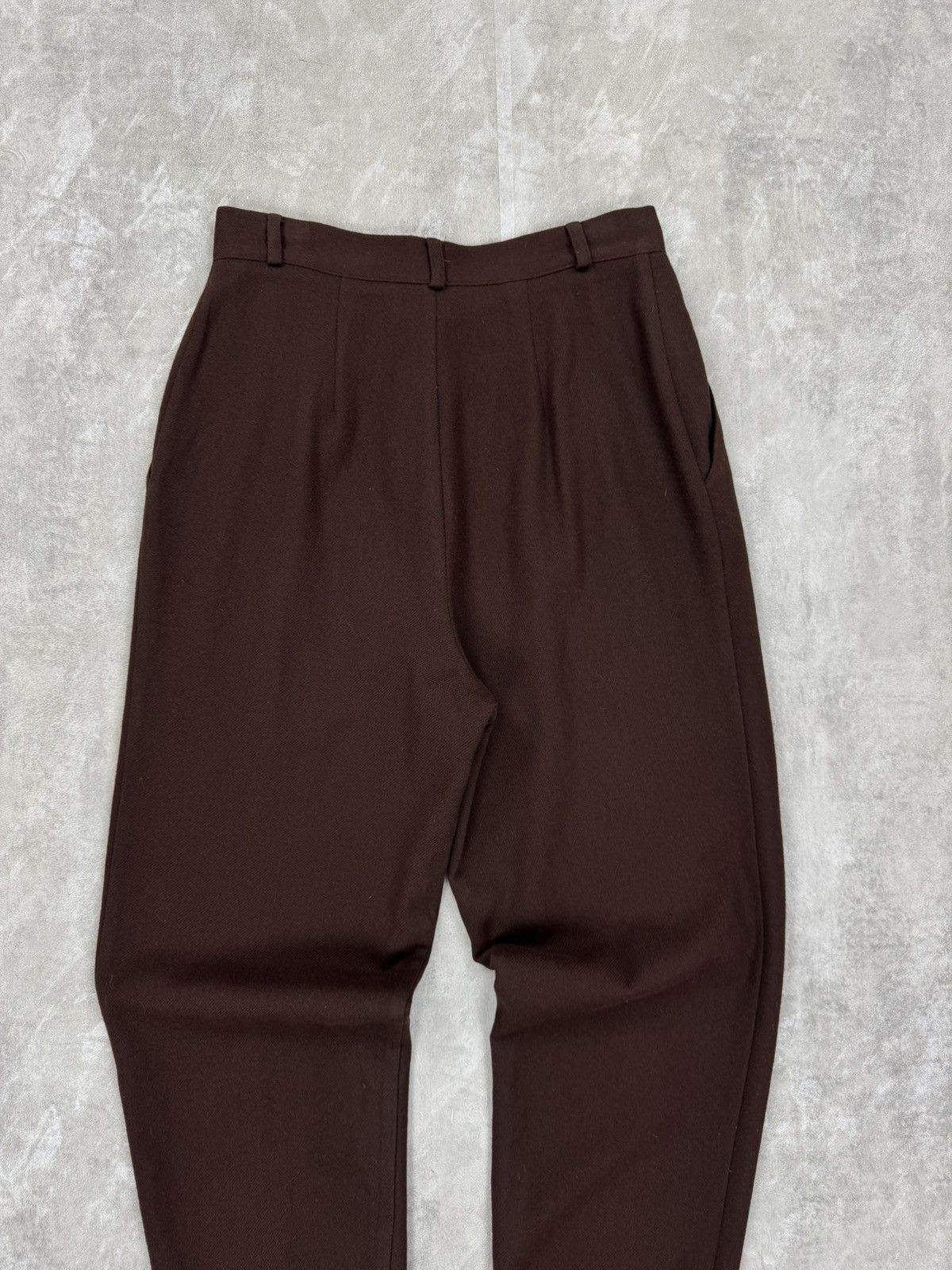 Other Fundamental things wool brown pleated trousers pants Size 24" / US 00 / IT 34 - 10 Thumbnail