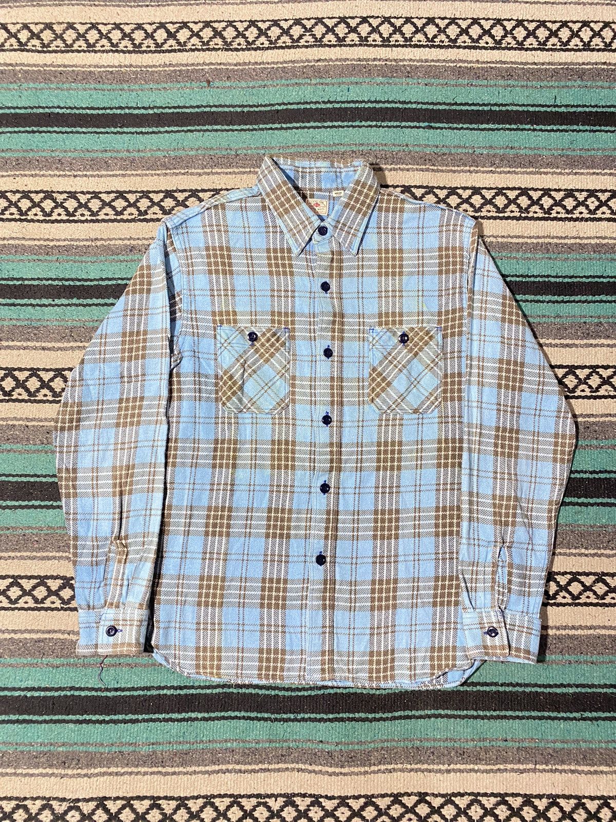Sugar Cane Sugar Cane Flannel Shirt Size US M / EU 48-50 / 2 - 1 Thumbnail