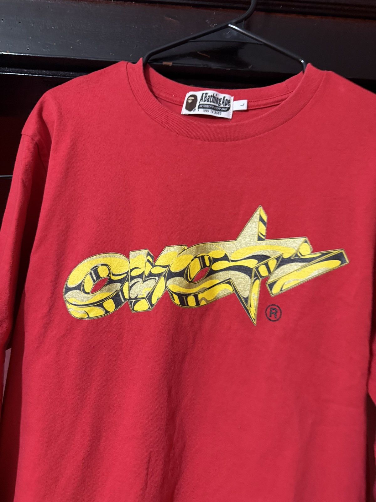 Bape × October's Very Own Bape x Ovo Long Sleeve Size Large Size US L / EU 52-54 / 3 - 2 Thumbnail