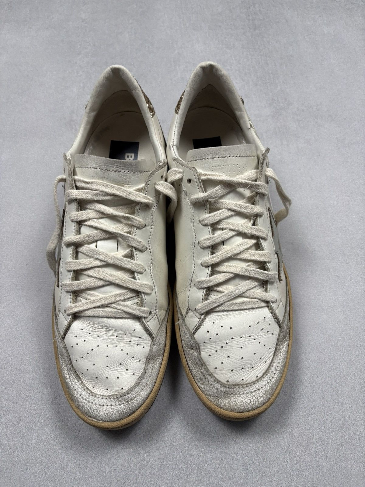 Golden Goose Golden Goose Ball Star Glitter Back Low Top Sneakers EU 42 Size US 9 / EU 42 - 2 Thumbnail