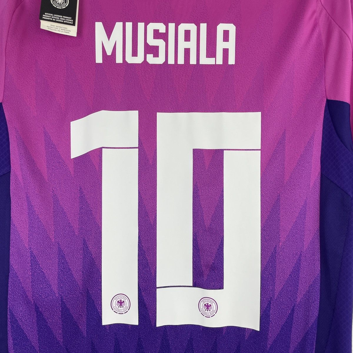 Adidas Germany Jamal Musiala Away Jersey Adidas Pink 2024/2025 sz S Size US S / EU 44-46 / 1 - 6 Thumbnail