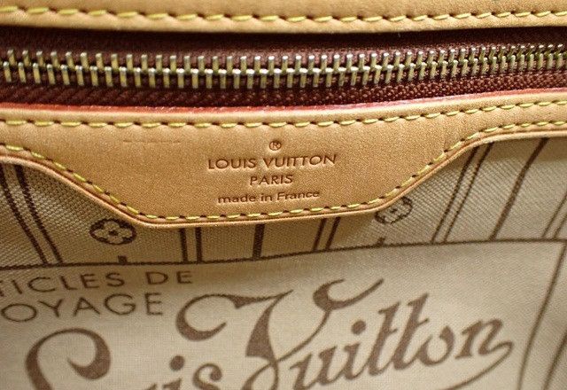 Louis Vuitton Louis Vuitton Neverfull MM Monogram Canvas Brown Tote Bag Size ONE SIZE - 13 Thumbnail