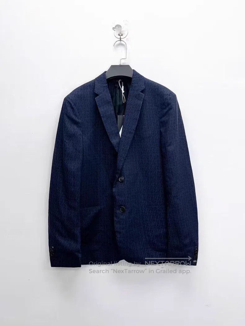 Fendi Fendi Dark blue double F monogram printed suit Size M / US 6-8 / IT 42-44 - 1 Thumbnail