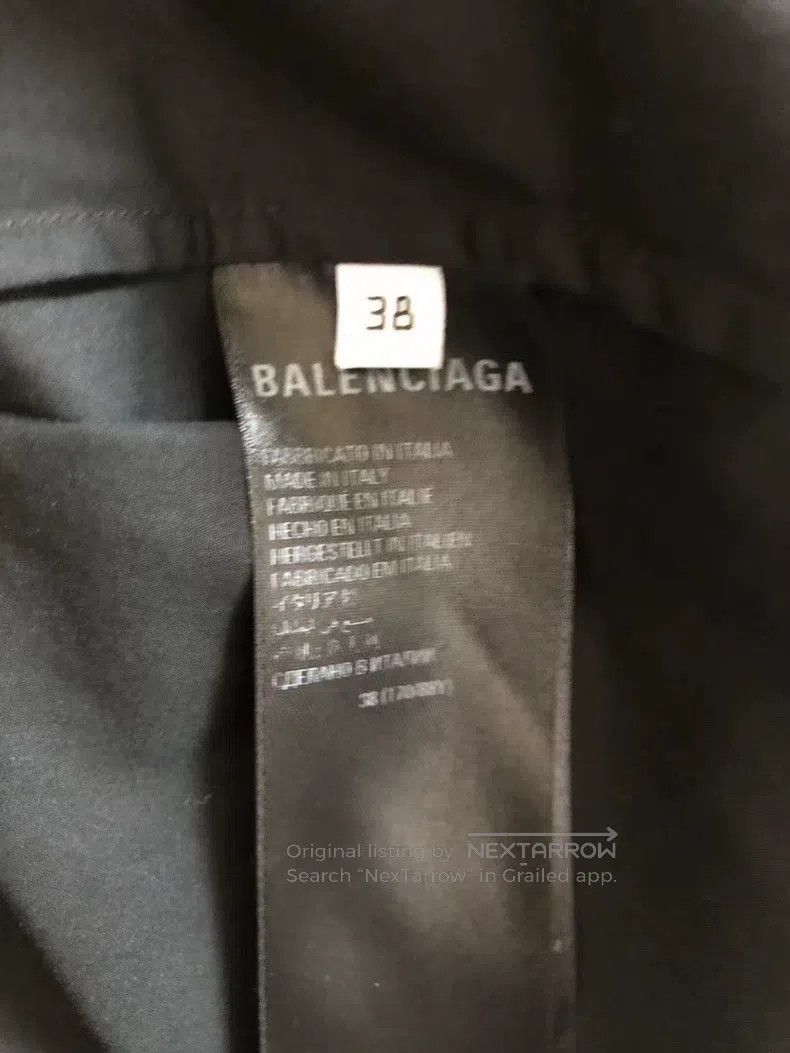 Balenciaga Balenciaga Cupid Short Sleeve Shirt Size XS / US 0-2 / IT 36-38 - 8 Thumbnail