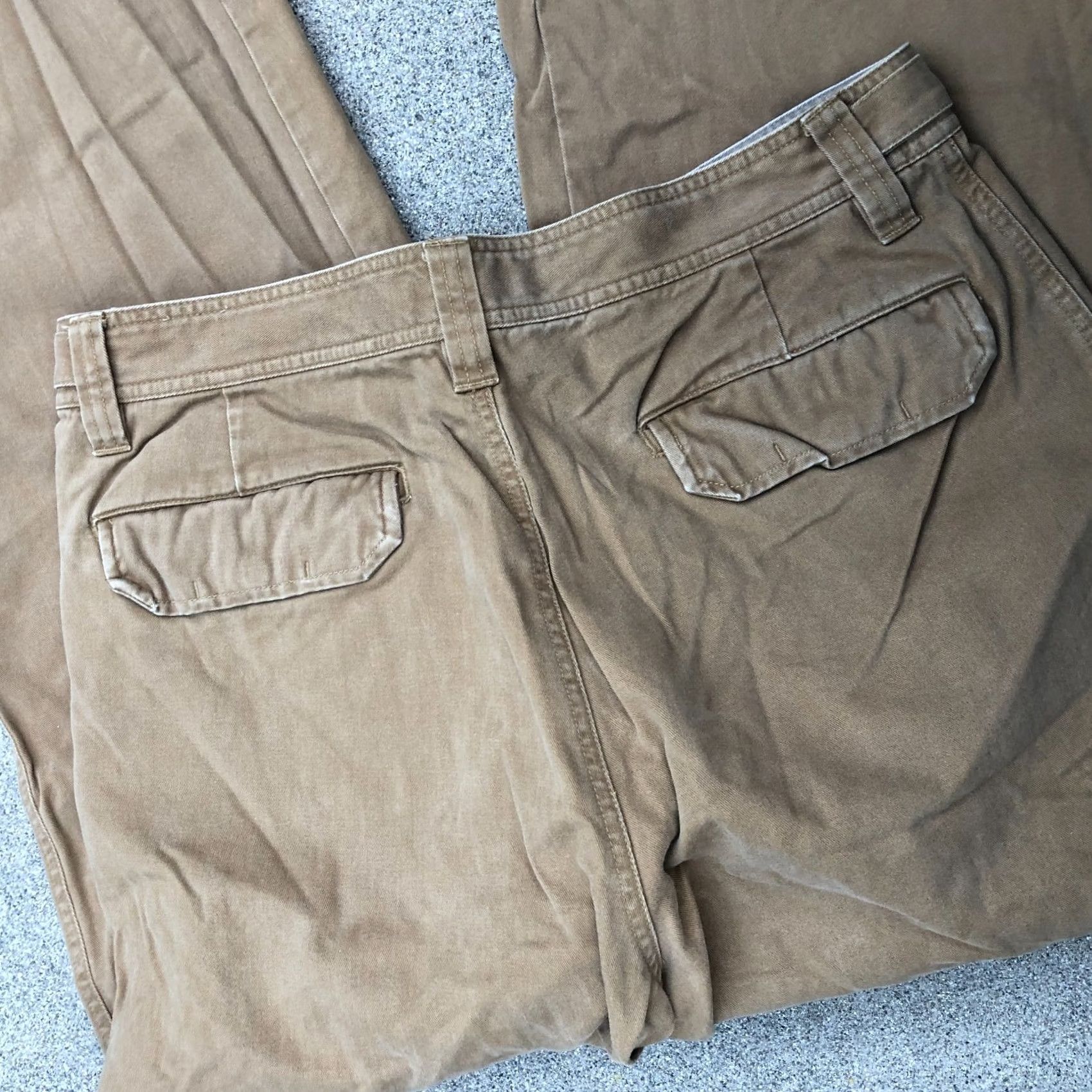 Express Vintage Express Khaki Chino Pants W34 L34 Baggy Slacks Mens Pants Size US 36 / EU 52 - 3 Thumbnail