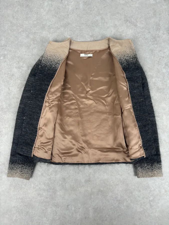 Prada FW2007 Prada Beige & Grey Wool Gradient Boxy Vest Size M / US 6-8 / IT 42-44 - 7 Thumbnail