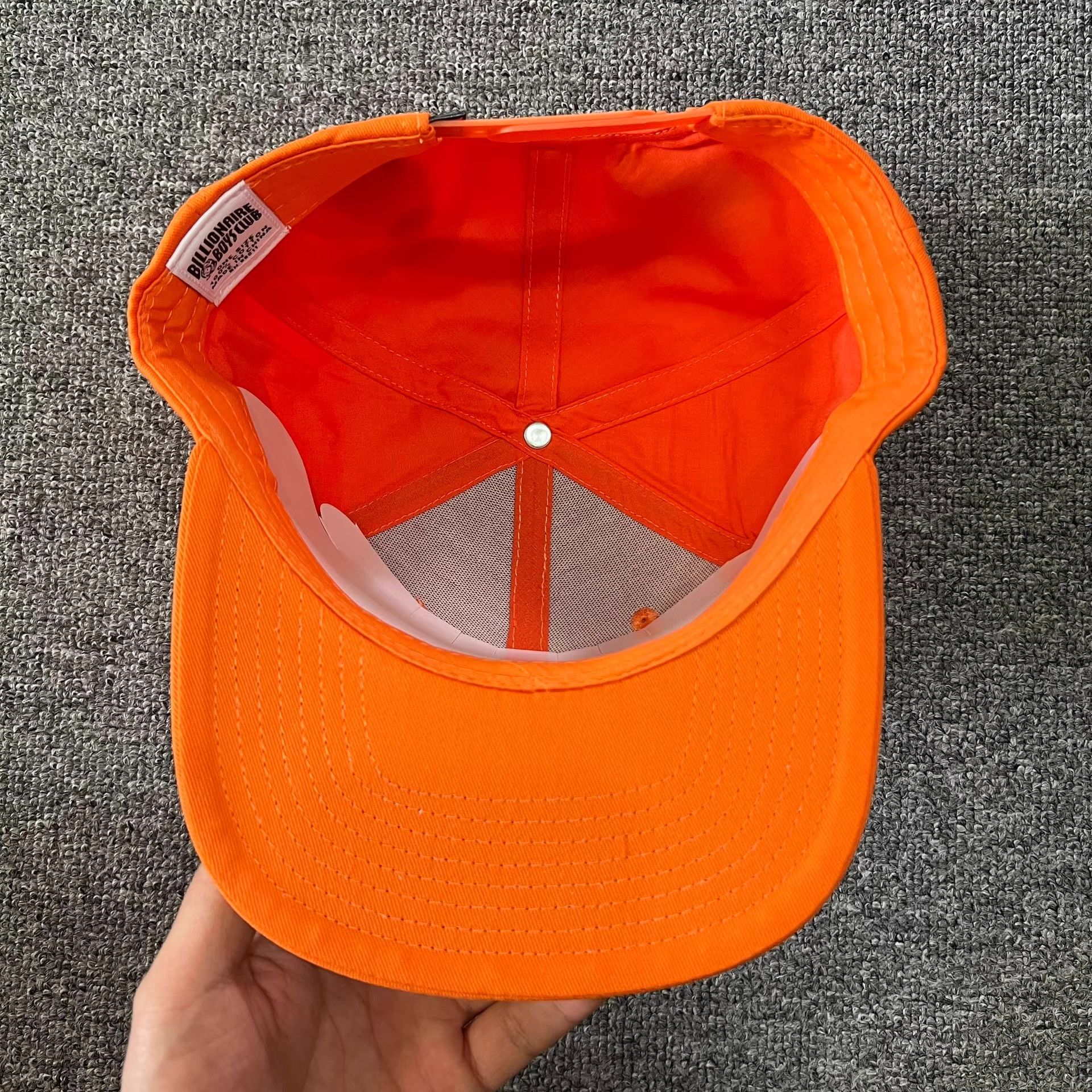 Billionaire Boys Club BBCProtection Charity Embroidered Flat Brim Baseball Cap Q7 Size ONE SIZE - 9 Thumbnail