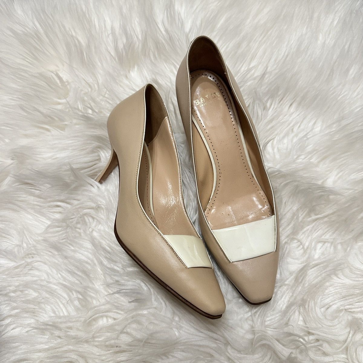 Bally Bally luxury heels women leather Size US 5 / IT 35 - 1 Thumbnail