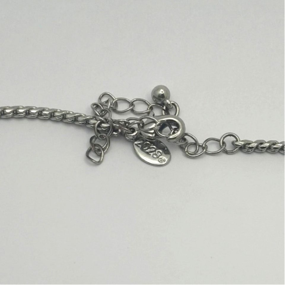 Other Elegant Silver & Blue Pendant Necklace Size ONE SIZE - 3 Thumbnail