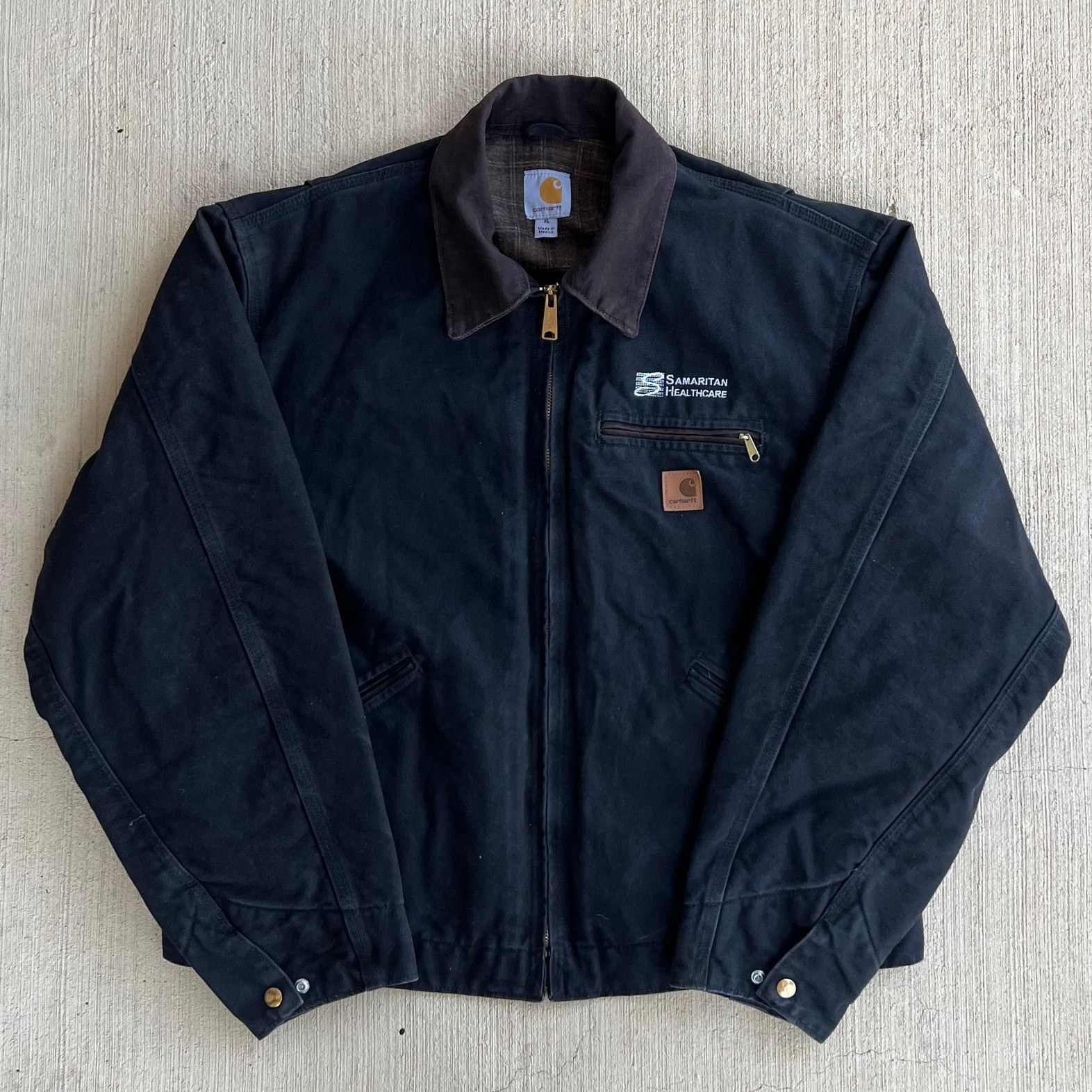 レア 90s Carhartt JB105 BLK デトロイトUSA製 Mサイズ Carhartt × Vintage 90s Carhartt JB105 black detroit jacket sz XL