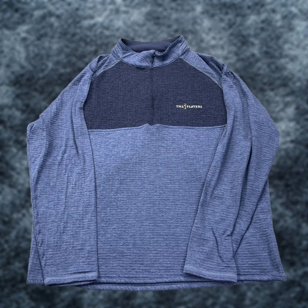 Peter Millar Peter Millar Golf Jacket Mens L Blue 1/4 Zip Logo Activewear Pullover Size US L / EU 52-54 / 3 - 1 Thumbnail