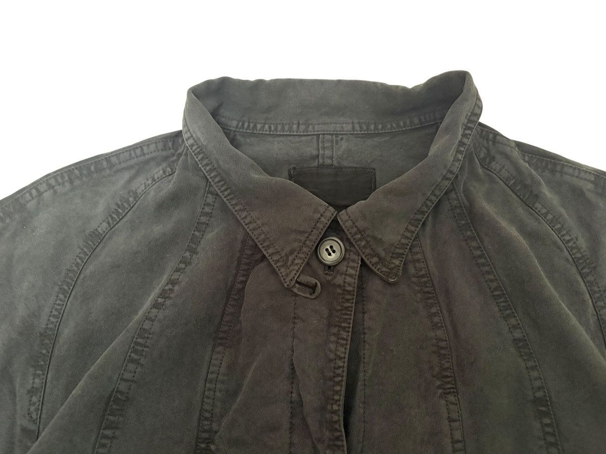 Japanese Brand DEUXIÈME CLASSE 🇯🇵 BLACK LABEL LYOCELL LONG JACKET MINIMALIST Size M / US 6-8 / IT 42-44 - 8 Thumbnail