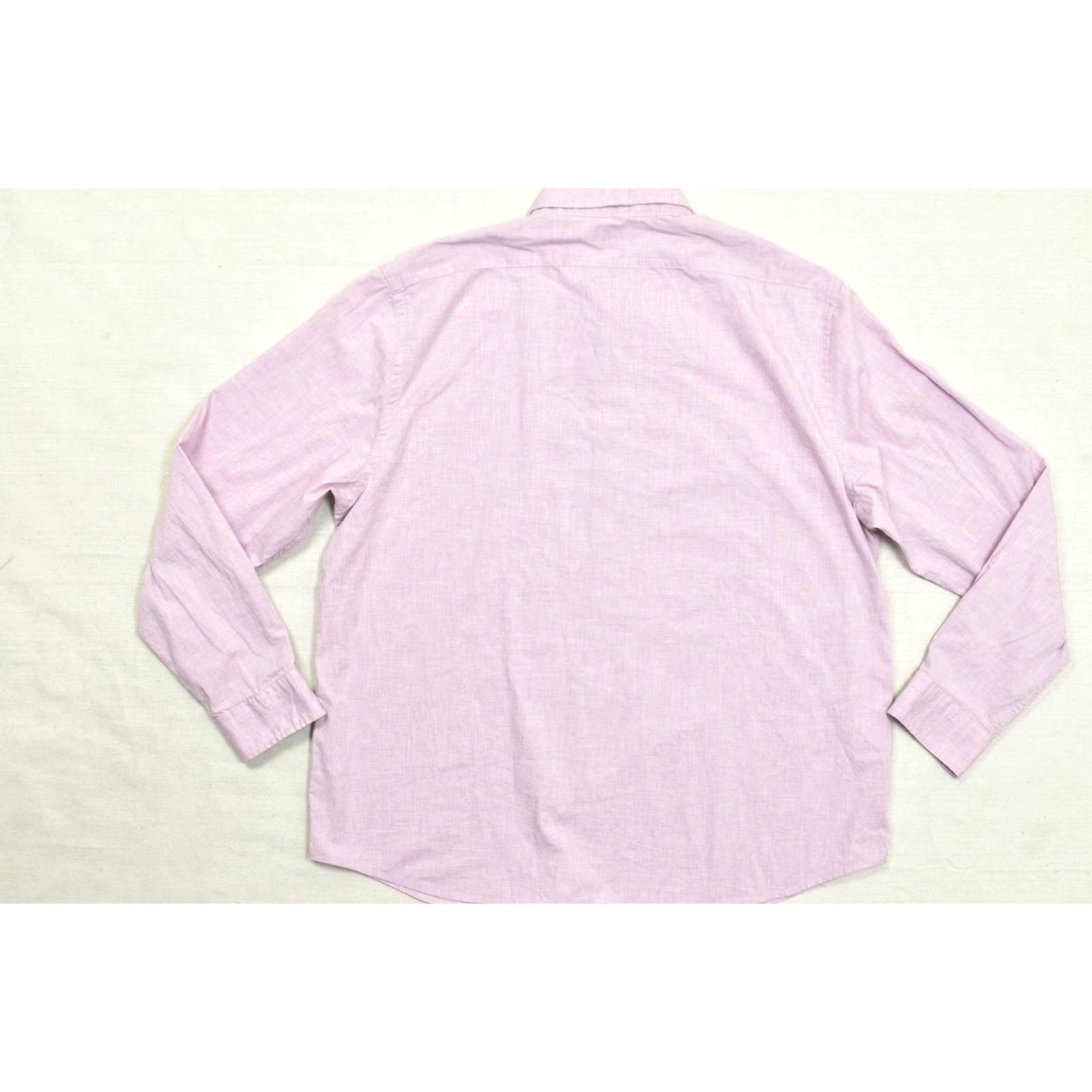 Banana Republic Banana Republic Untucked Fit XXL Purple Cotton Button Down Long Sleeve Shirt Mens Size US XXL / EU 58 / 5 - 7 Thumbnail