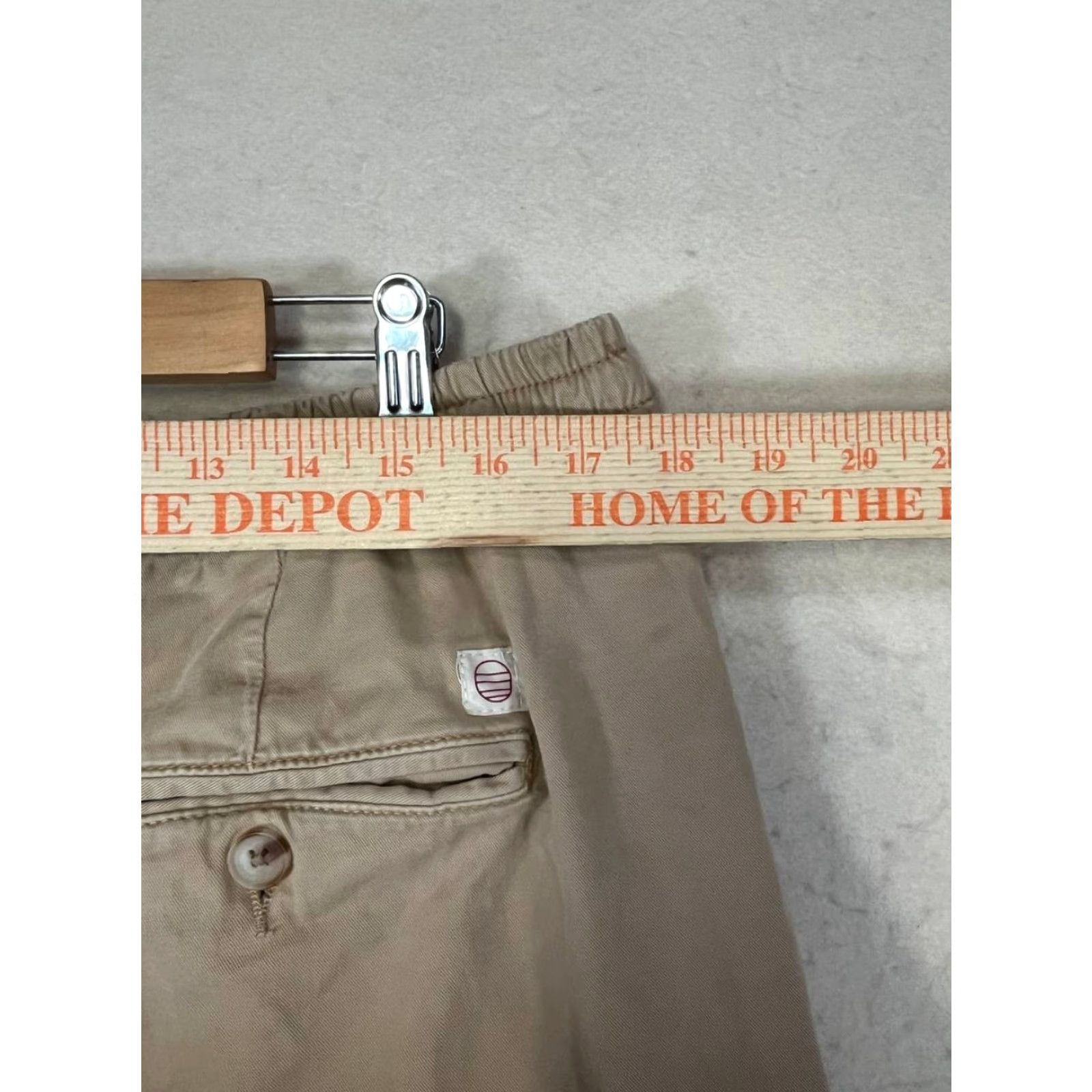 Marine Layer VINTAGE Marine Layer Men Pants Chino Slim Straight 30in Inseam Beige Brown XL Size US 36 / EU 52 - 3 Thumbnail