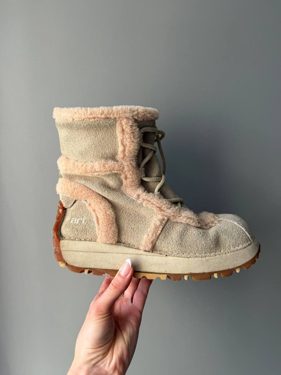 Vintage The ART Company 🧛🏼 90s Platform Sneaker Boots Vintage Size US 7 / IT 37 - 4 Thumbnail