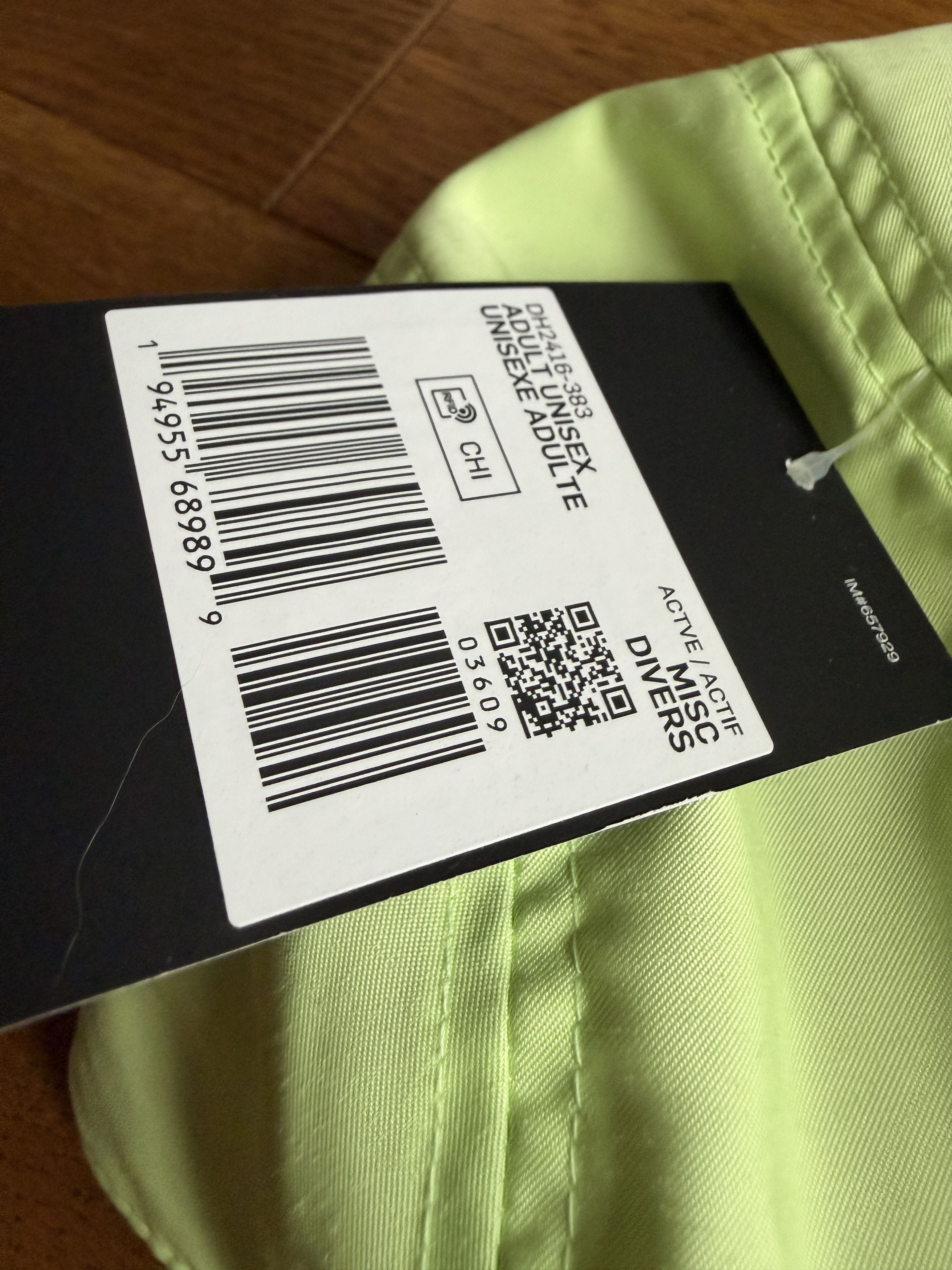 Jordan Brand Jordan 23 Engineered 5 Panel Hat Strap back Cap Neon Green Size ONE SIZE - 3 Thumbnail
