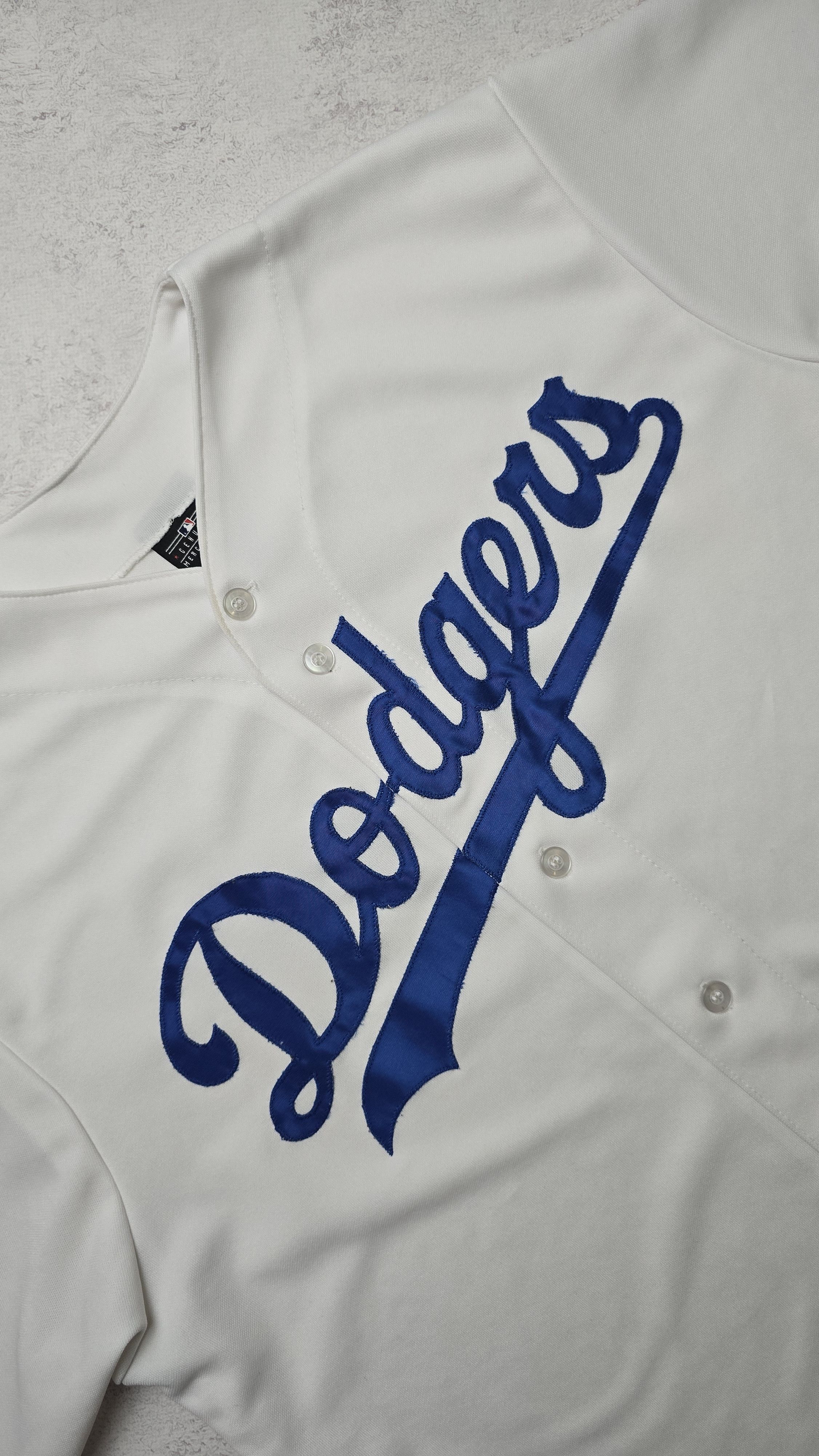 Majestic Vintage Majestic Los Angeles Dodgers Script Jersey Size US L / EU 52-54 / 3 - 5 Thumbnail