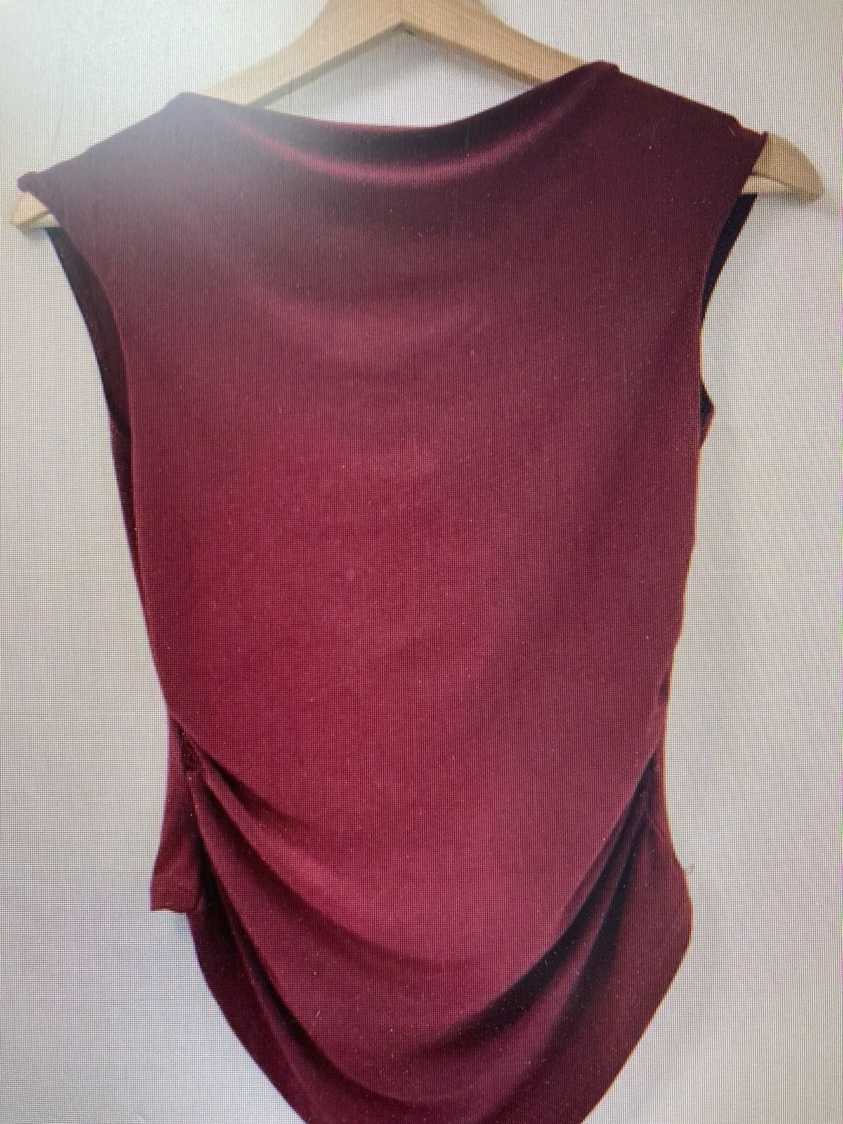 Other ASOS Design Burgundy Top Size S / US 4 / IT 40 - 1 Thumbnail