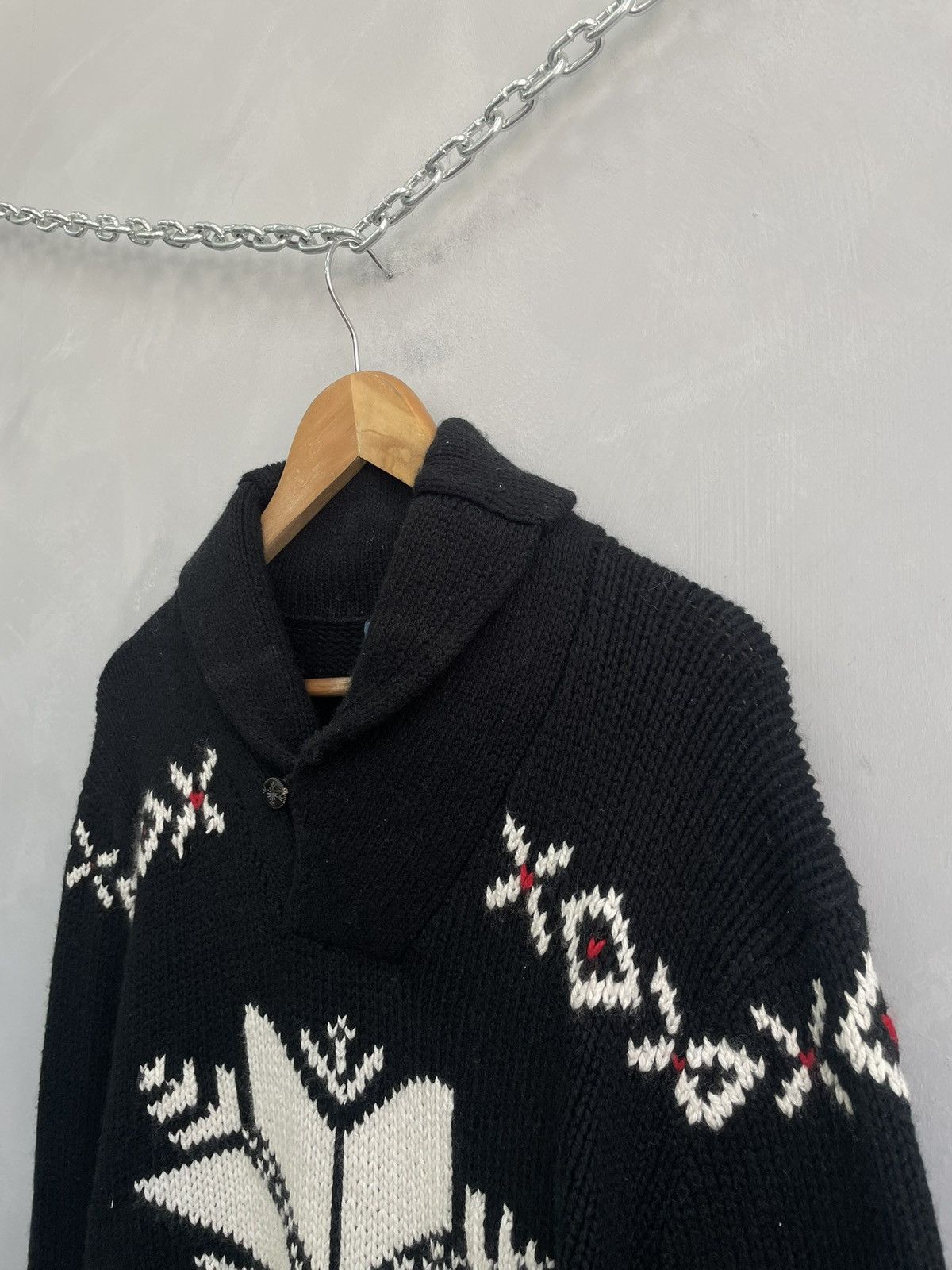 Polo Ralph Lauren Polo Ralph Lauren knitted wool sweater y2k Size US L / EU 52-54 / 3 - 3 Thumbnail