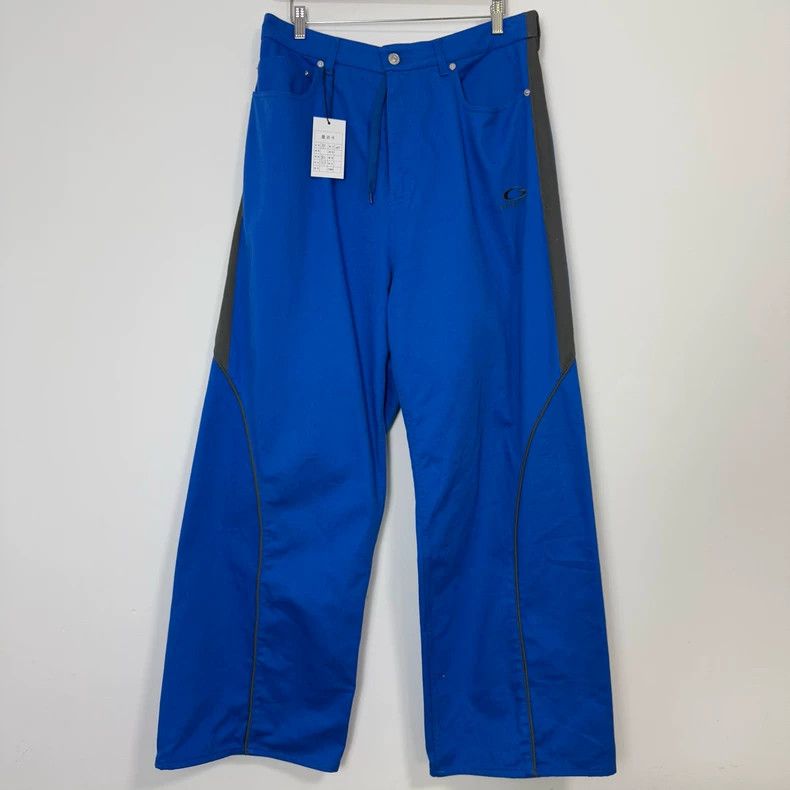 Balenciaga Balenciaga size XS Logo letter printed zipper button pants Size US 26 / EU 42 - 1 Thumbnail