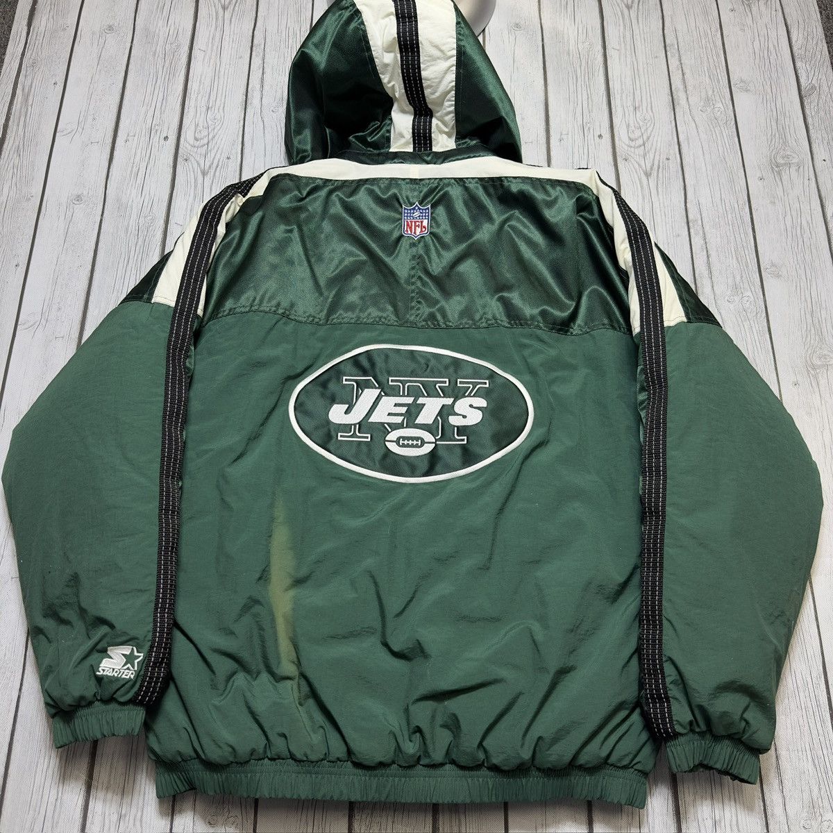 NFL × Starter × Vintage Vintage New York Jets jacket Size US L / EU 52-54 / 3 - 2 Thumbnail