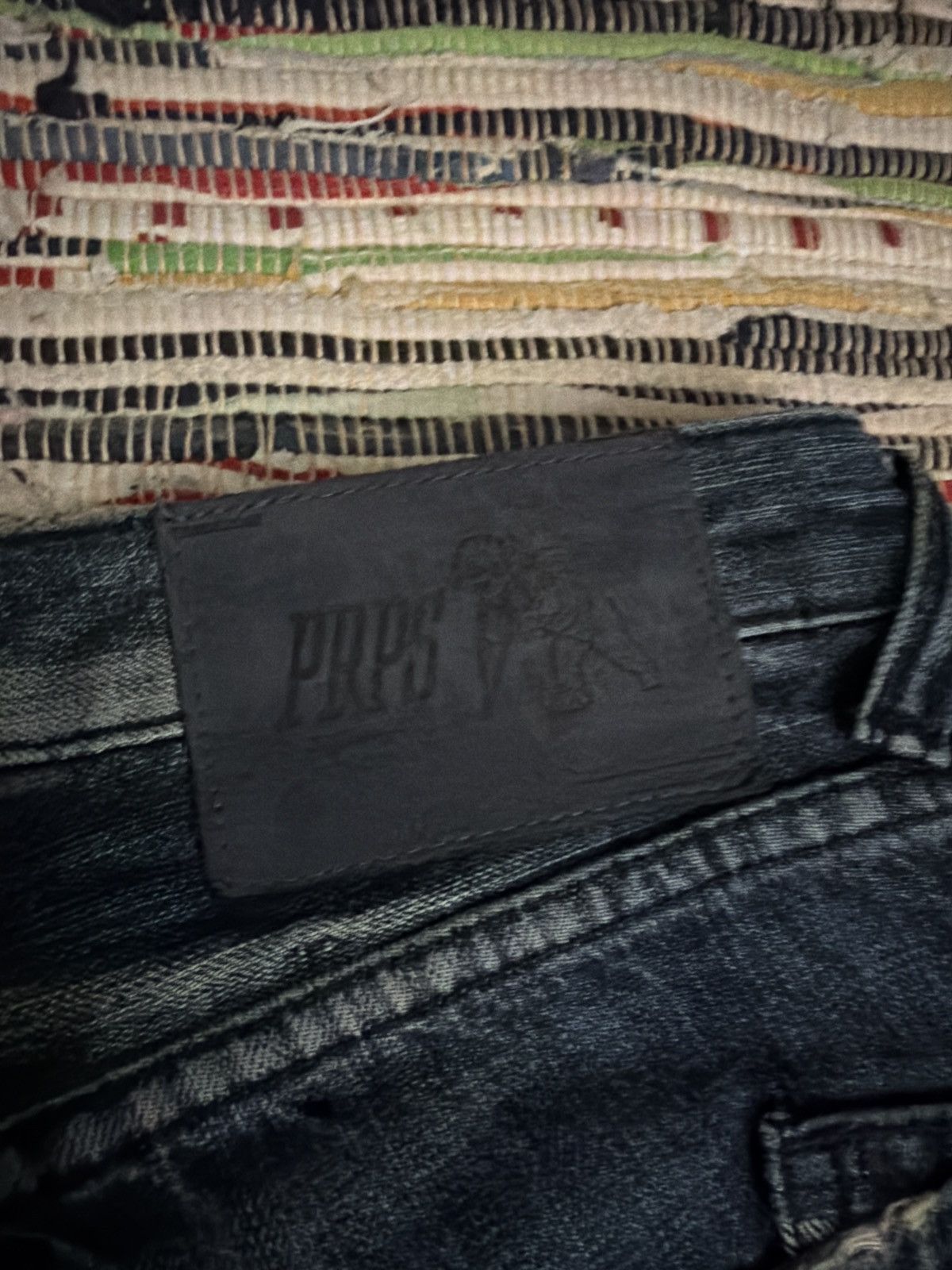 Prps Indigo Repair Denim Size US 32 / EU 48 - 3 Thumbnail