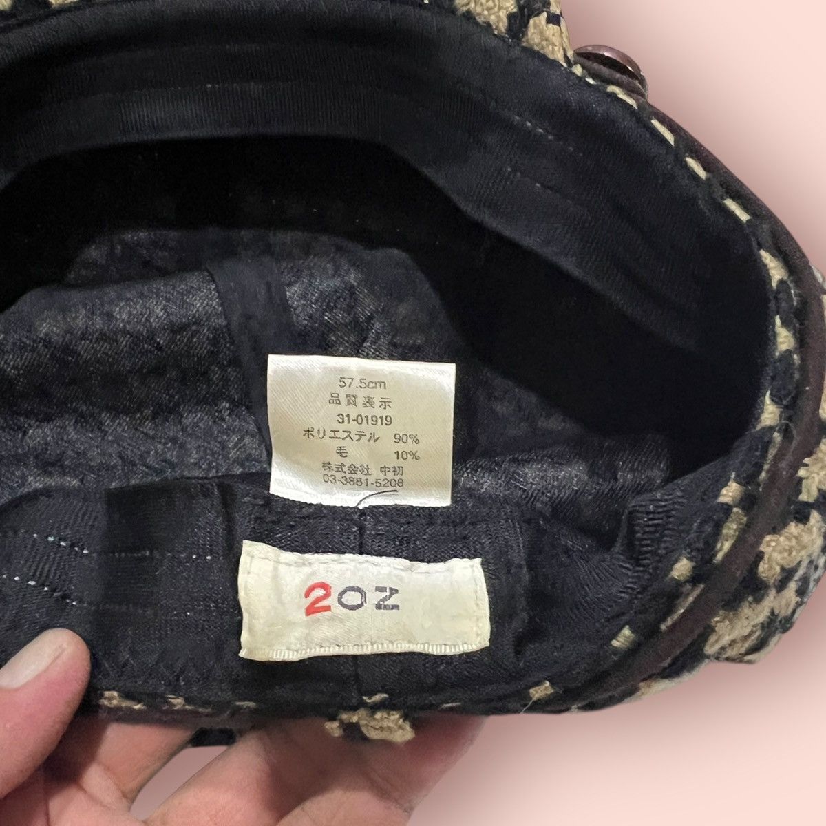 Japanese Brand × Vintage VINTAGE 2OZ DOGBONE WOVEN GATSBY BAKER BOY NEWSBOY HAT Size ONE SIZE - 23 Thumbnail