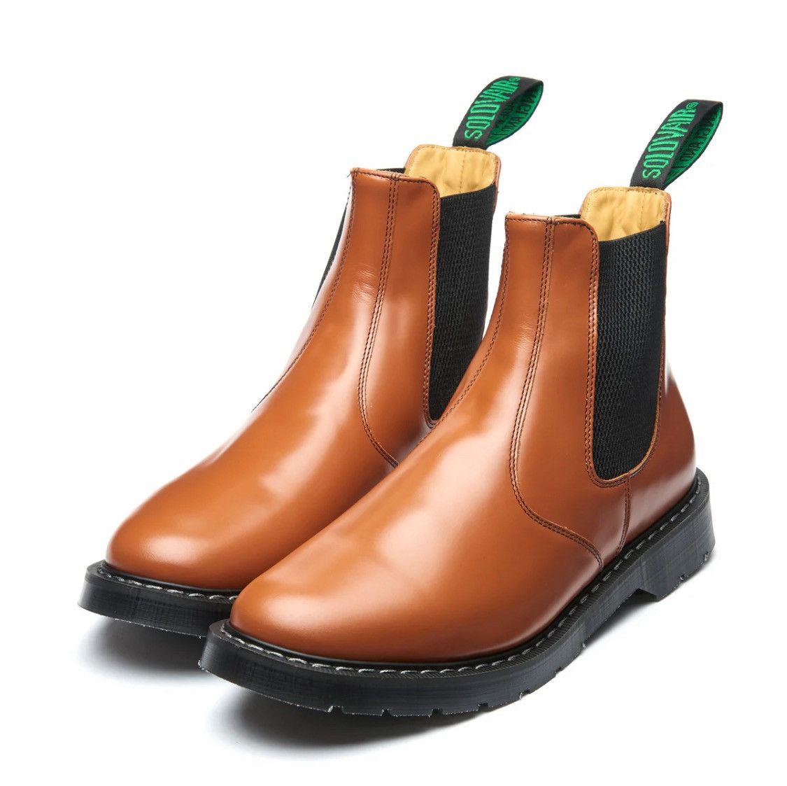 Solovair Tan Hi-Shine Dealer Boot Size US 10 / EU 43 - 13 Thumbnail
