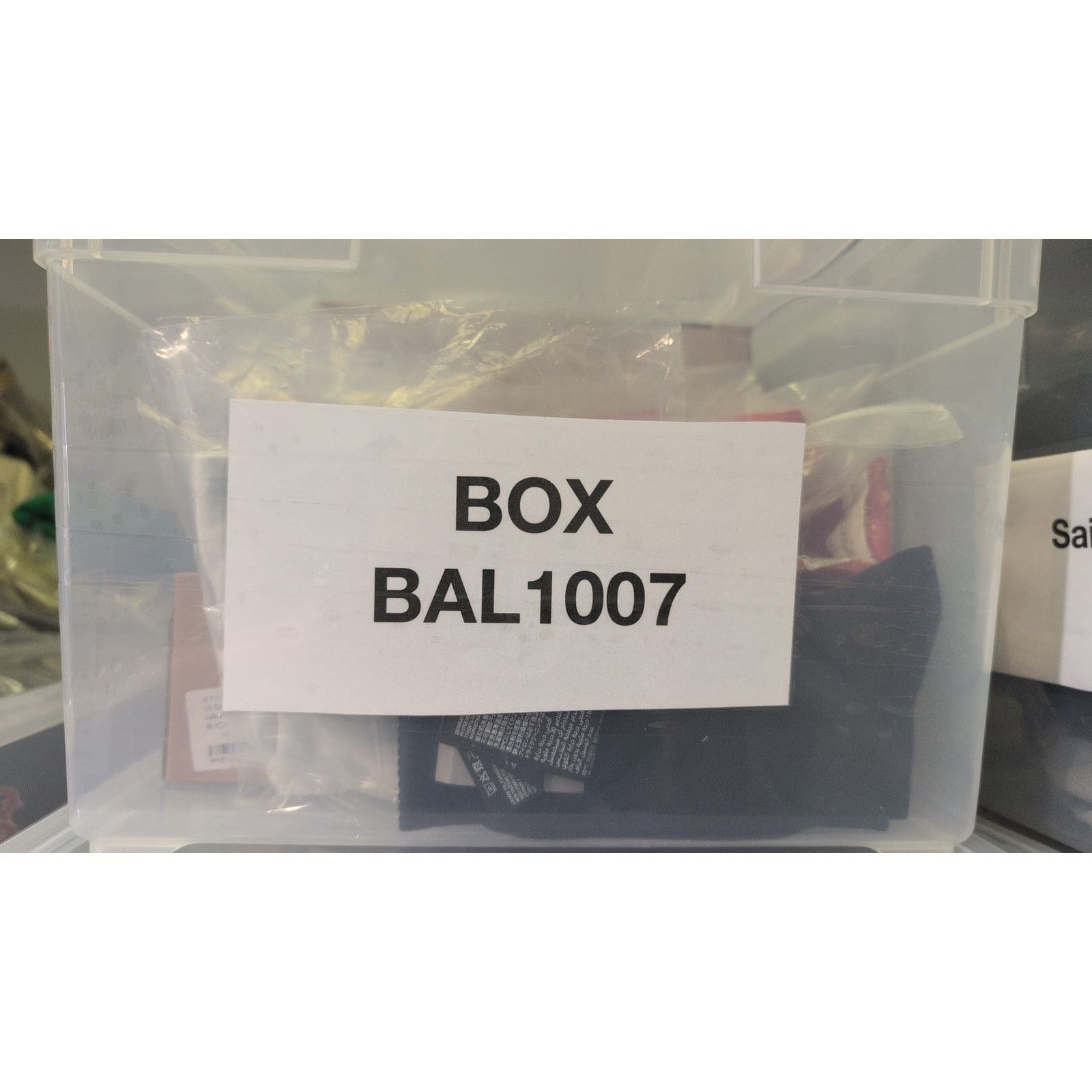 Balenciaga o1rshd1 Q:2 / Size: XL / Cotton Socks Double B Black/White Size ONE SIZE - 8 Thumbnail
